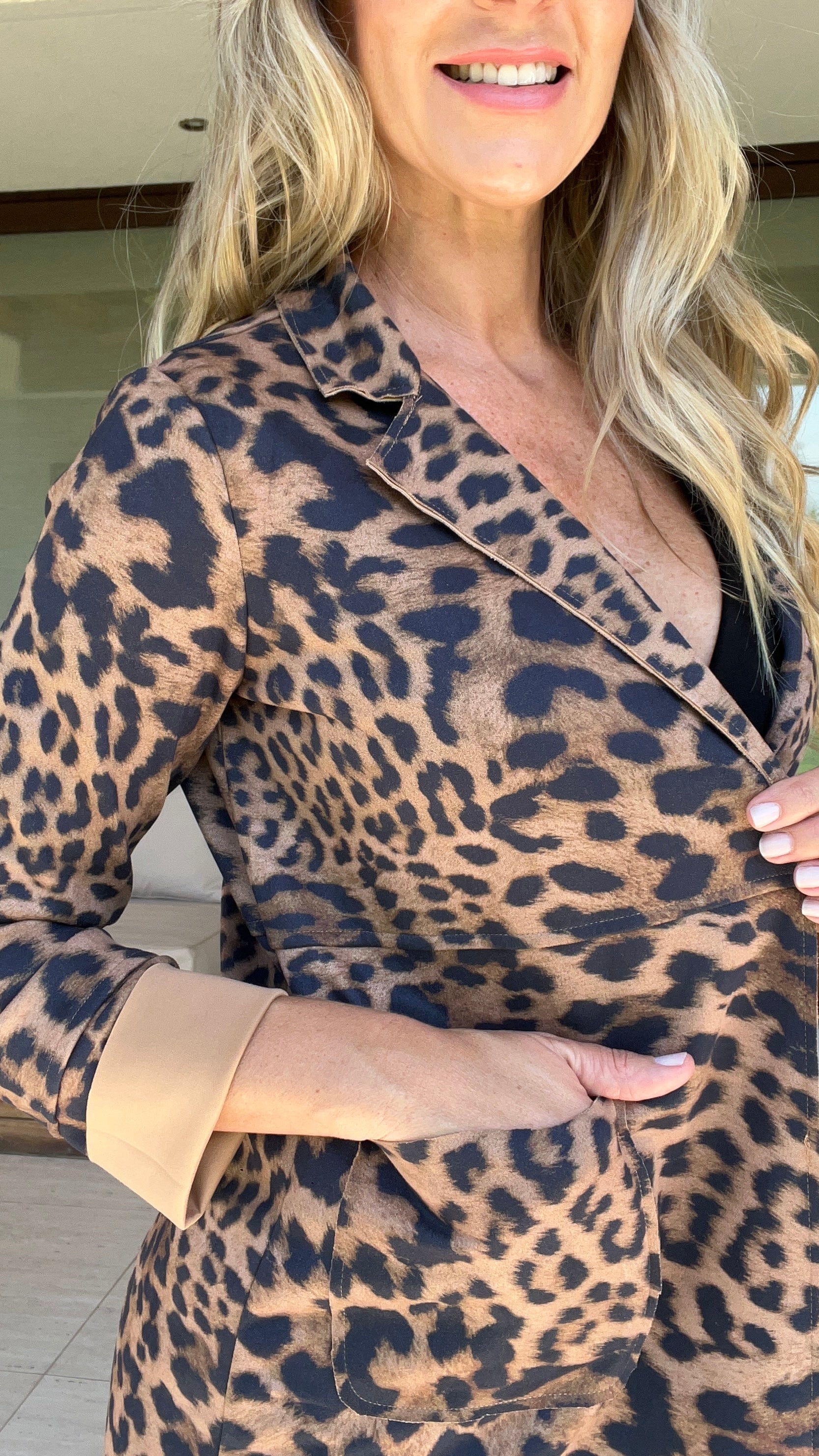 Chaleco Alexa Print