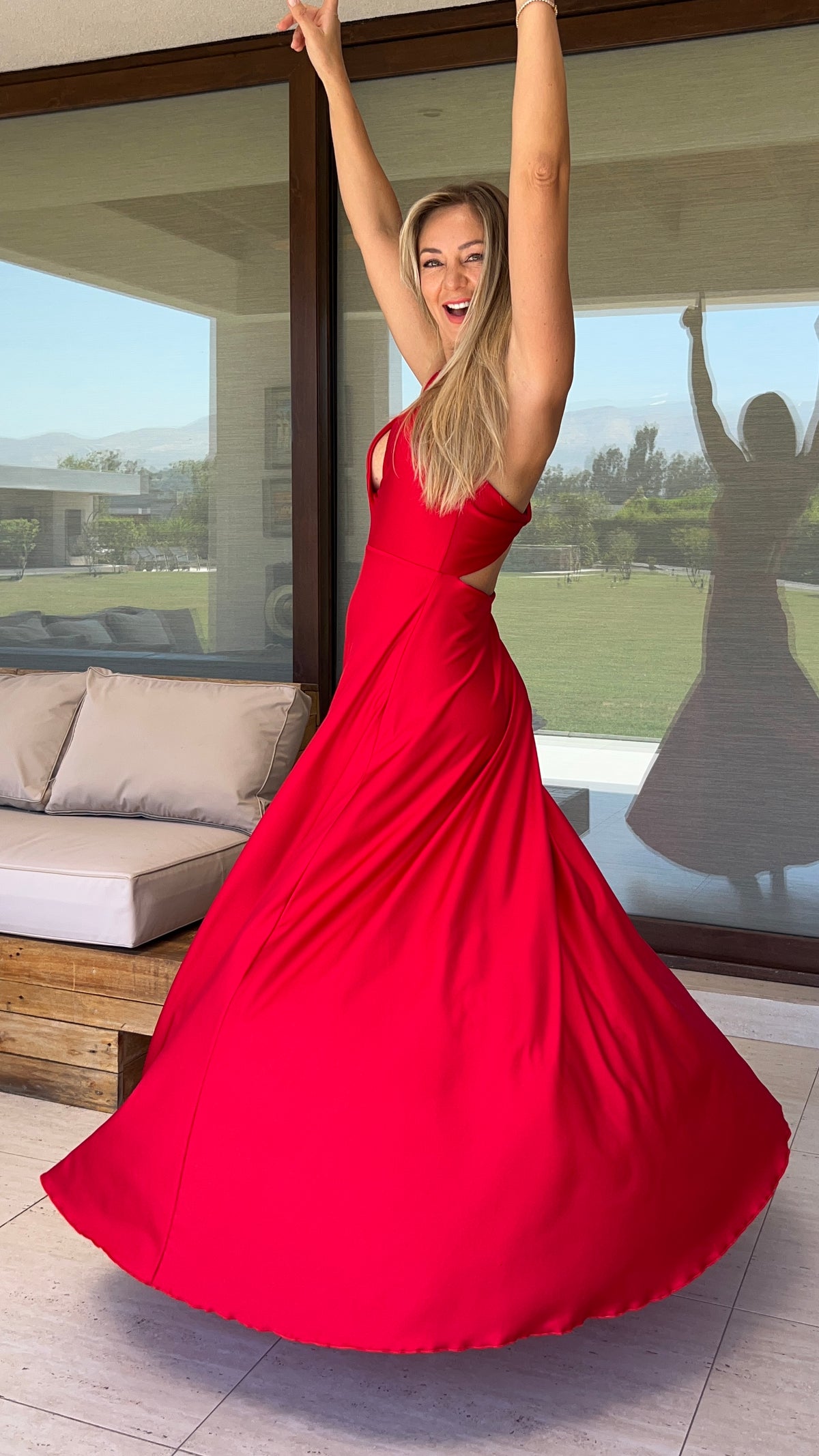 Vestido Ignacia Rojo