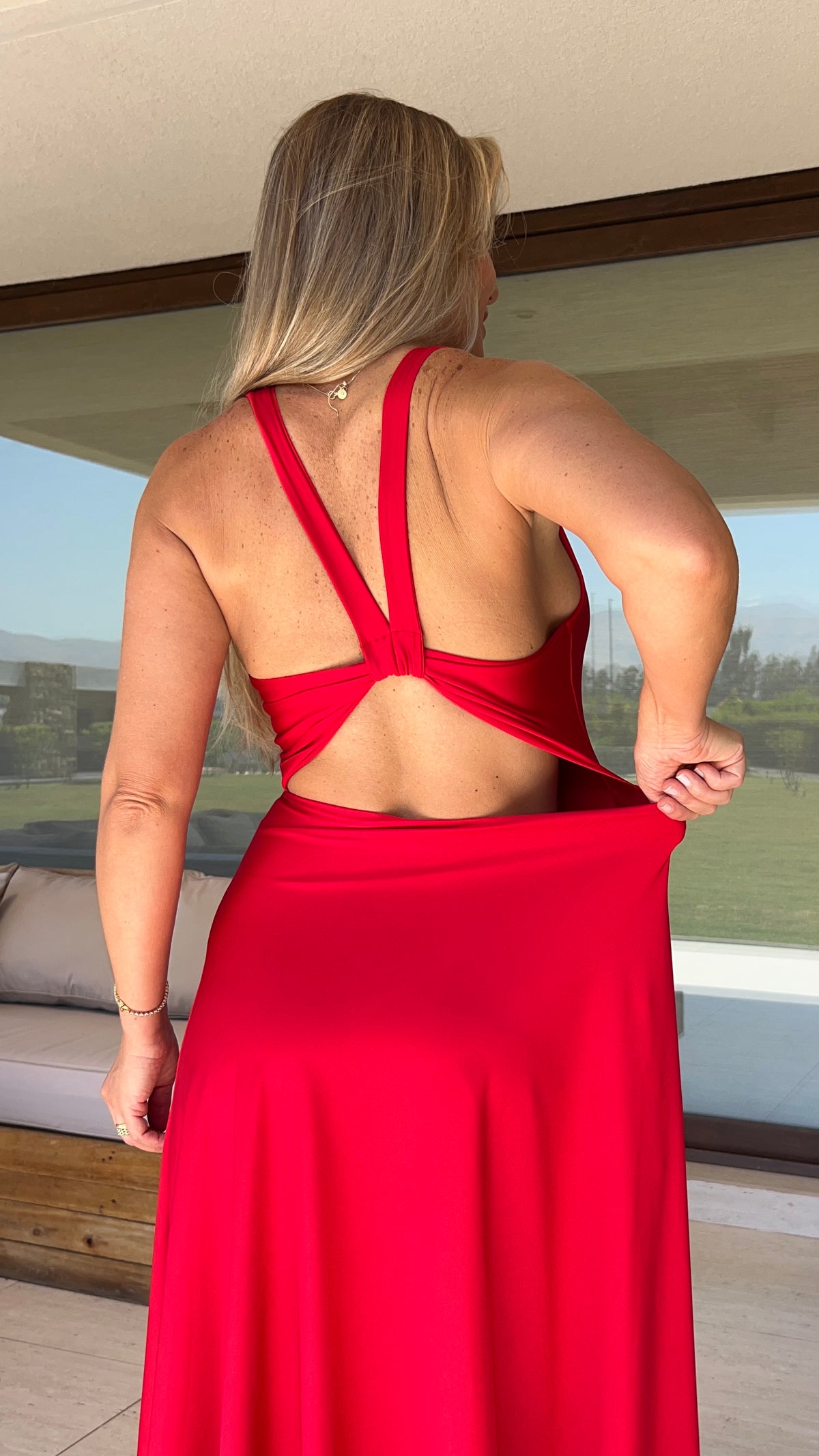 Vestido Ignacia Rojo