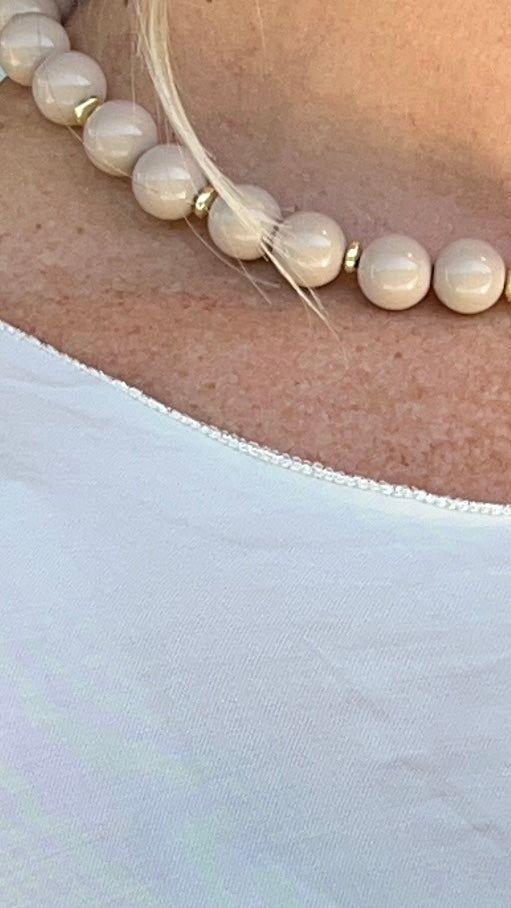 Blusa Perla Blanco Hueso