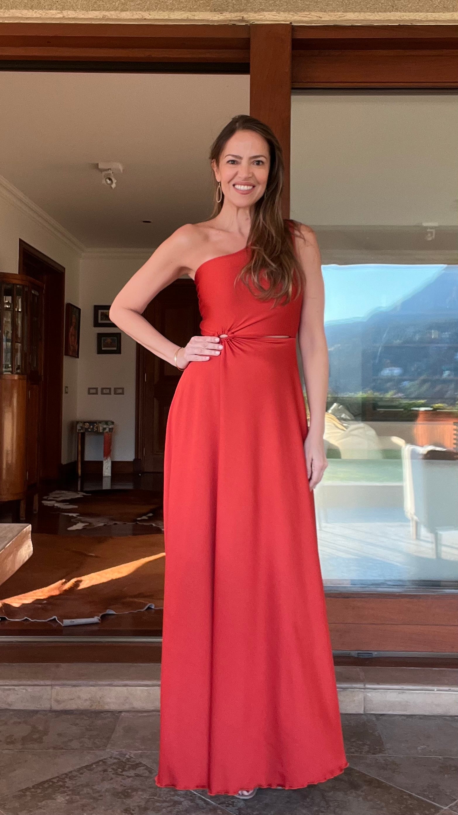 Vestido Isidora Ladrillo