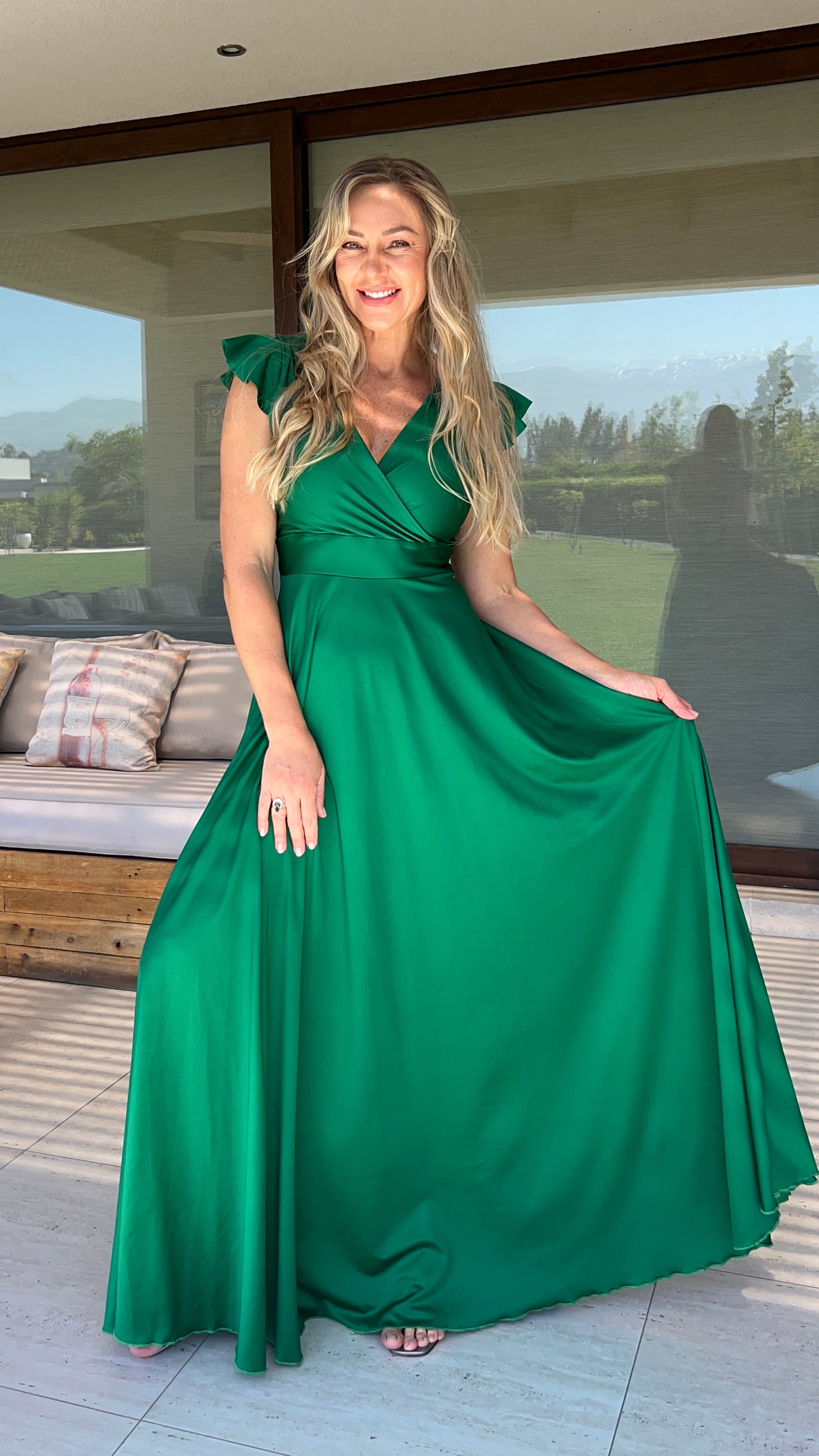 Vestido Isabella Dupont Verde