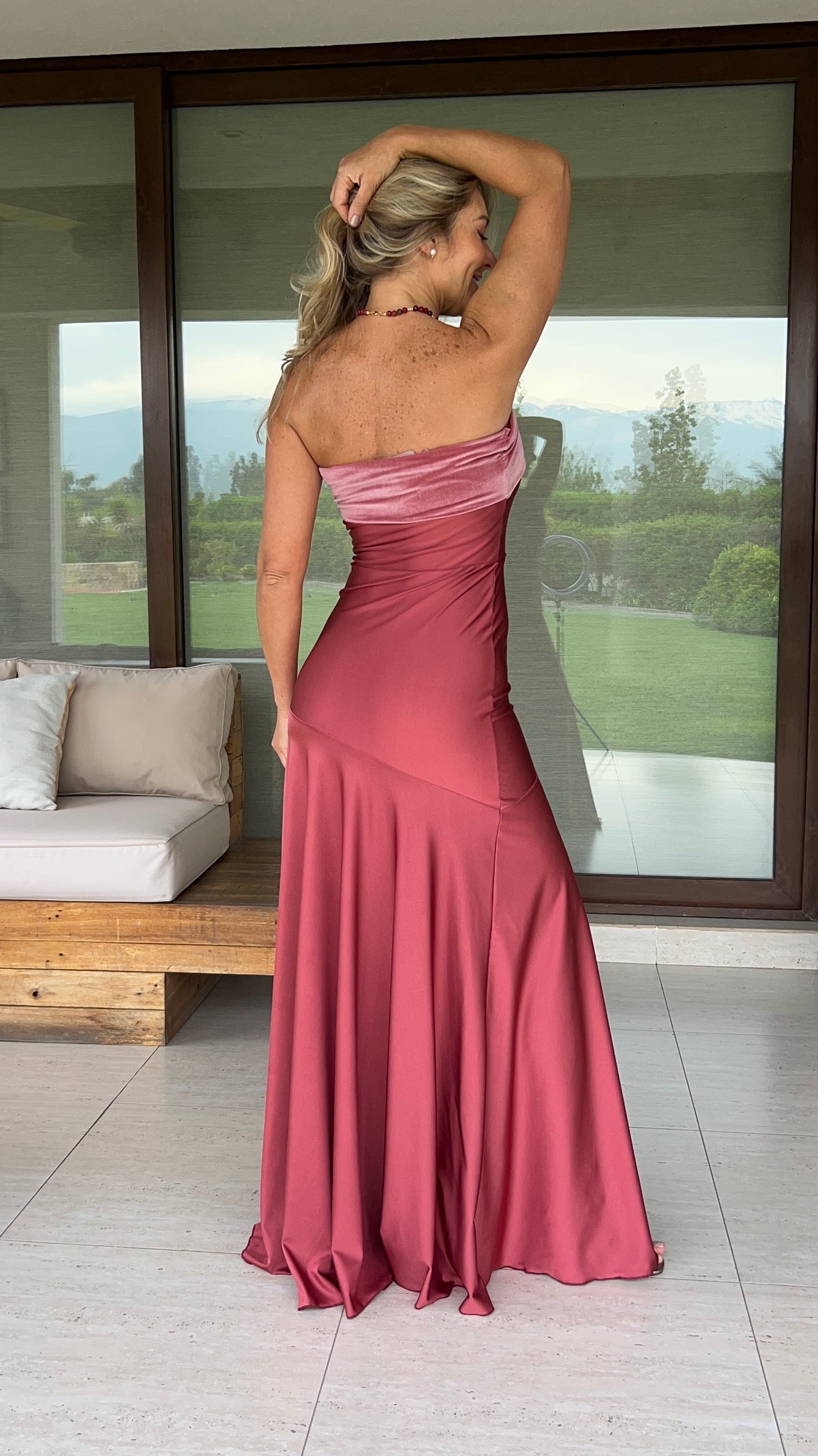 Vestido Bianca Salmón