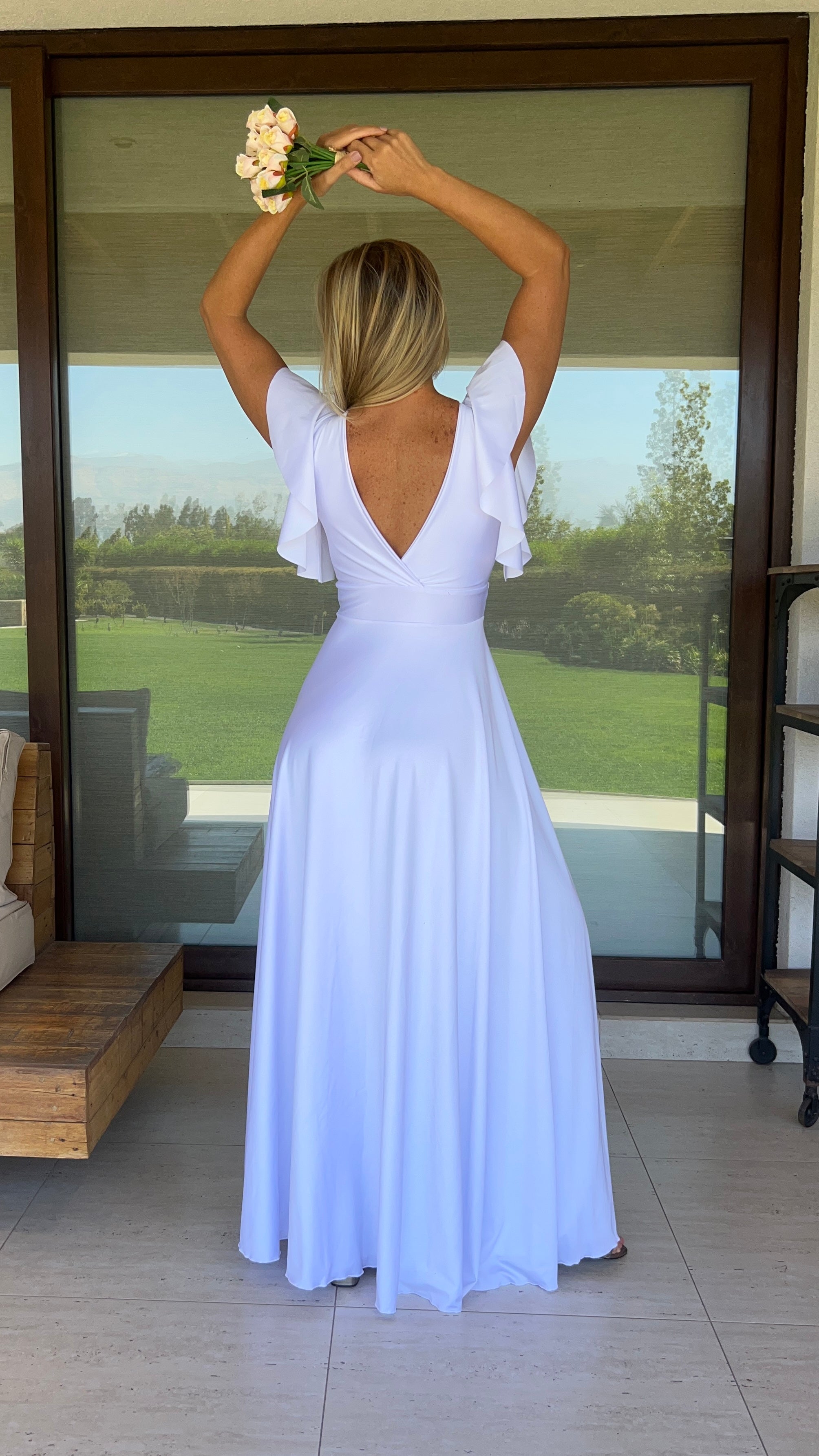 Vestido Lorenza Blanco