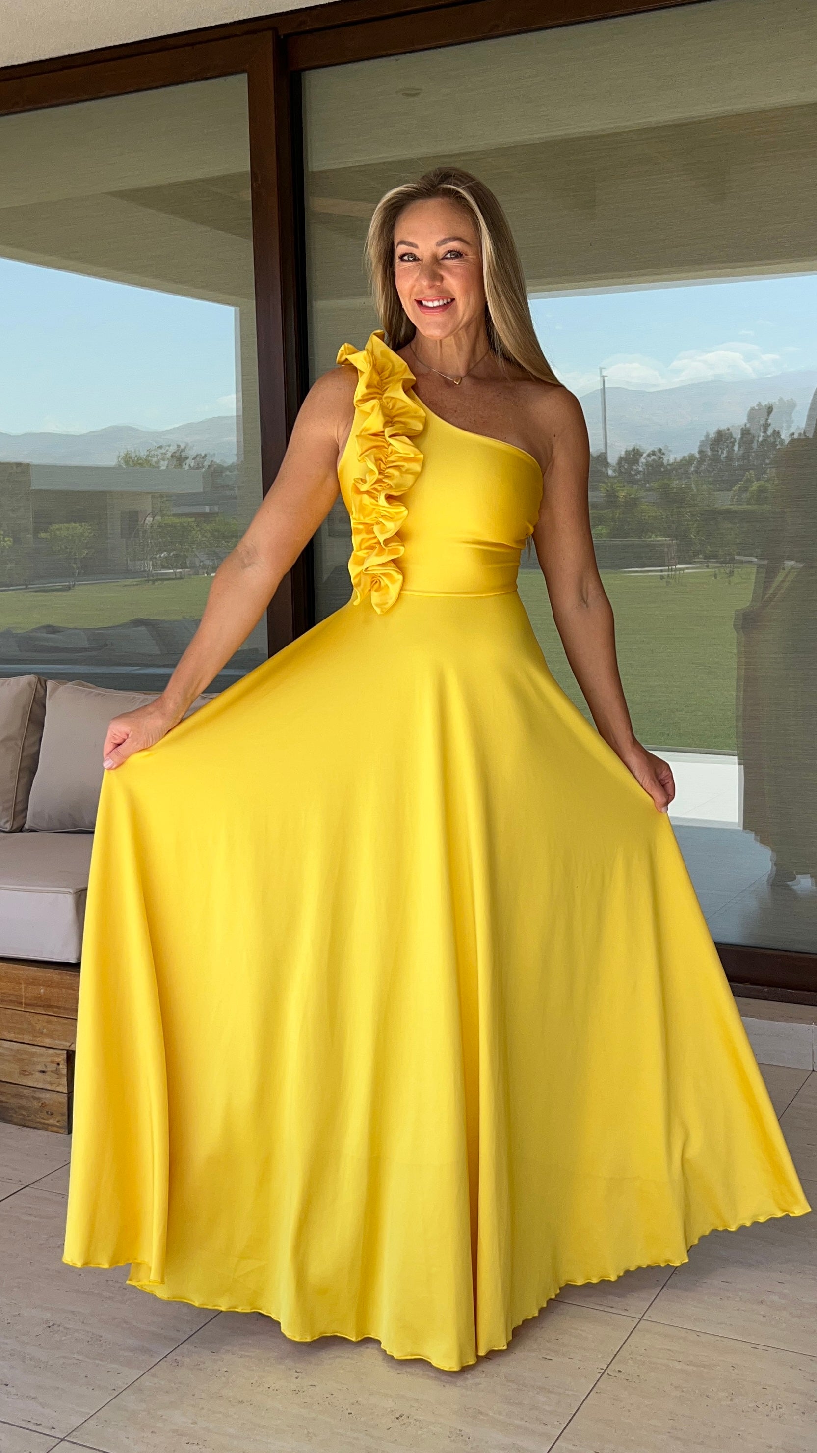Vestido Camila Amarillo