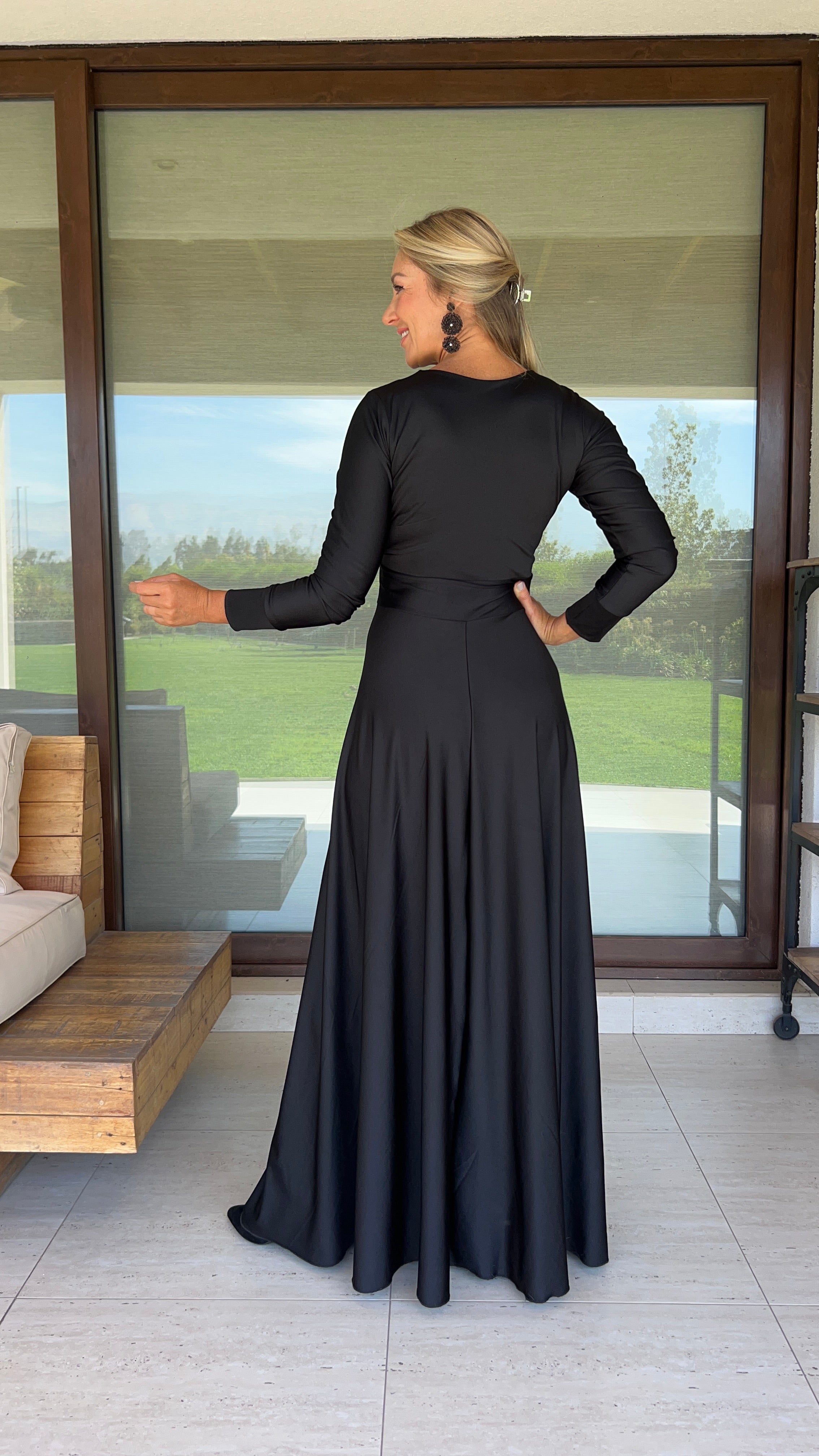 Vestido Pamela Dupont Negro