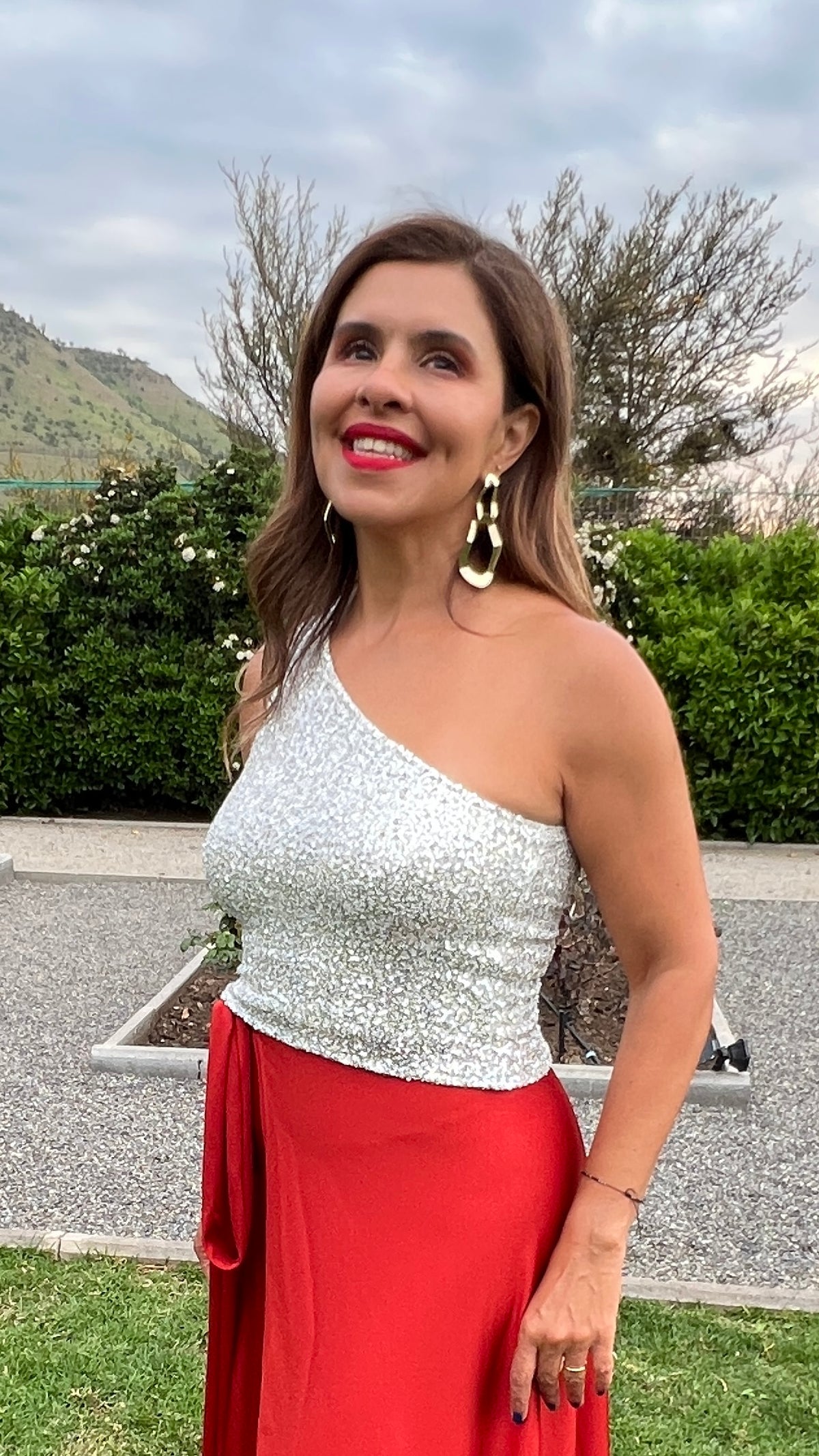 Crop Top Asimétrico Leti Plata