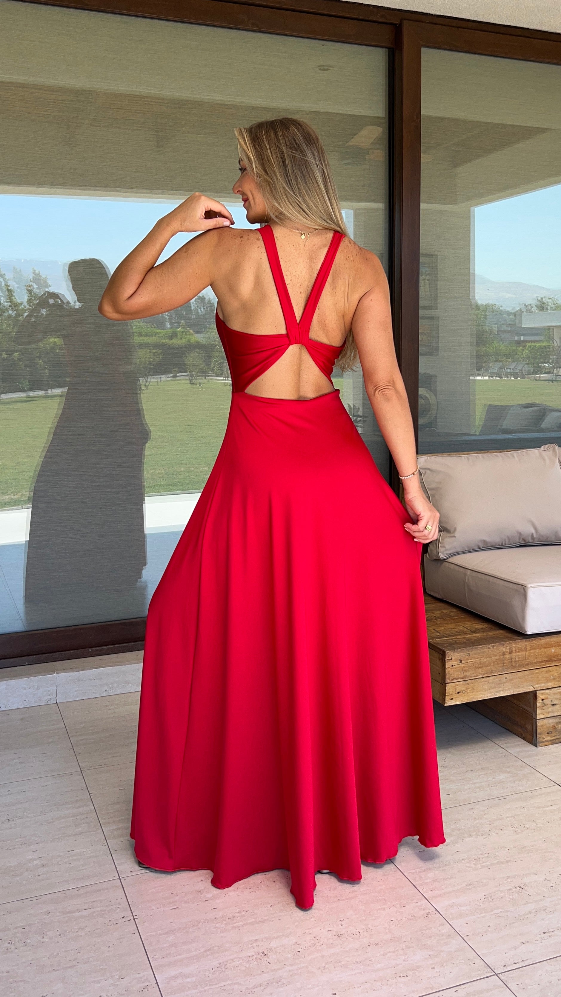 Vestido Ignacia Rojo