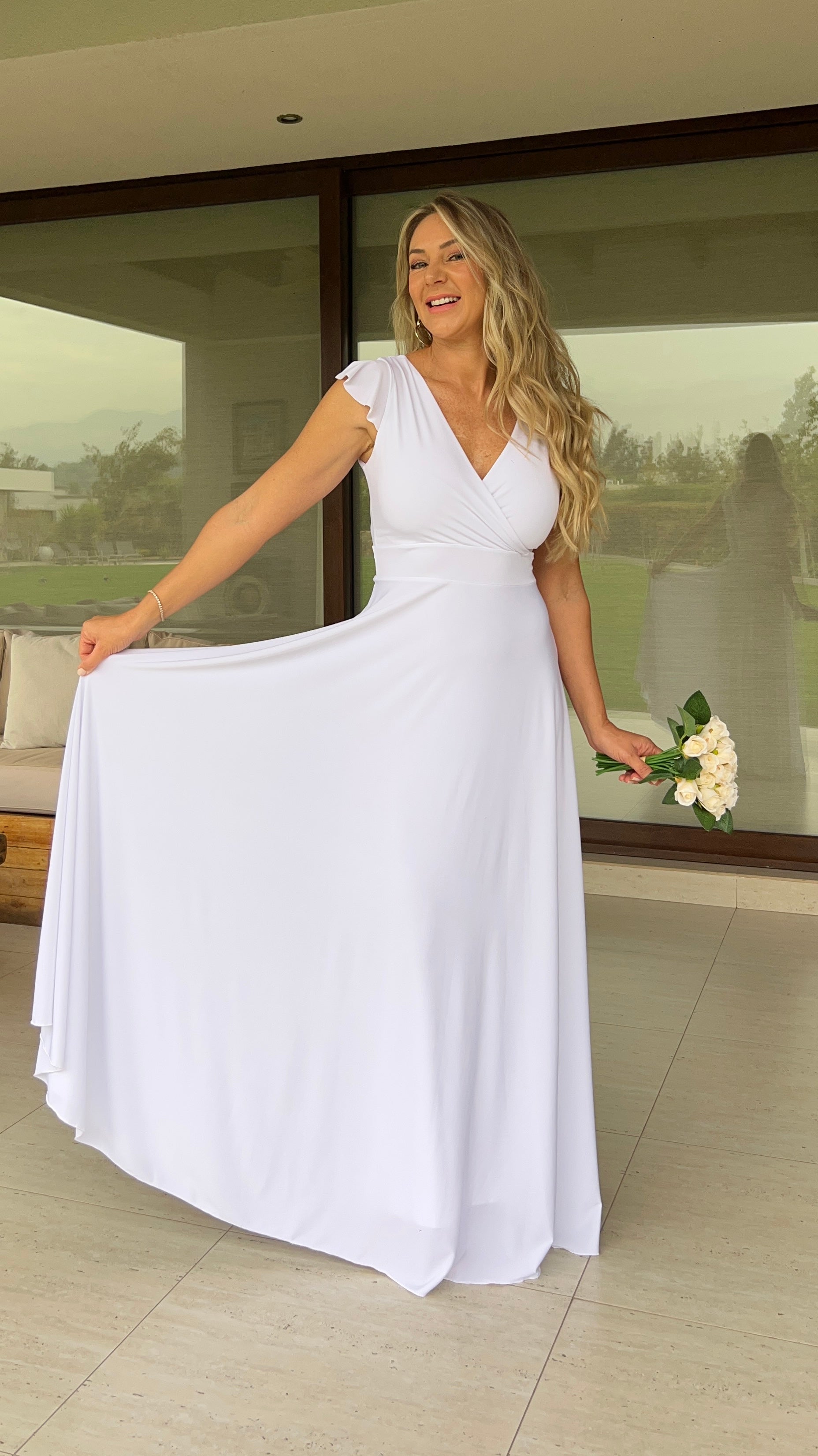 Vestido Isabella Ity Blanco