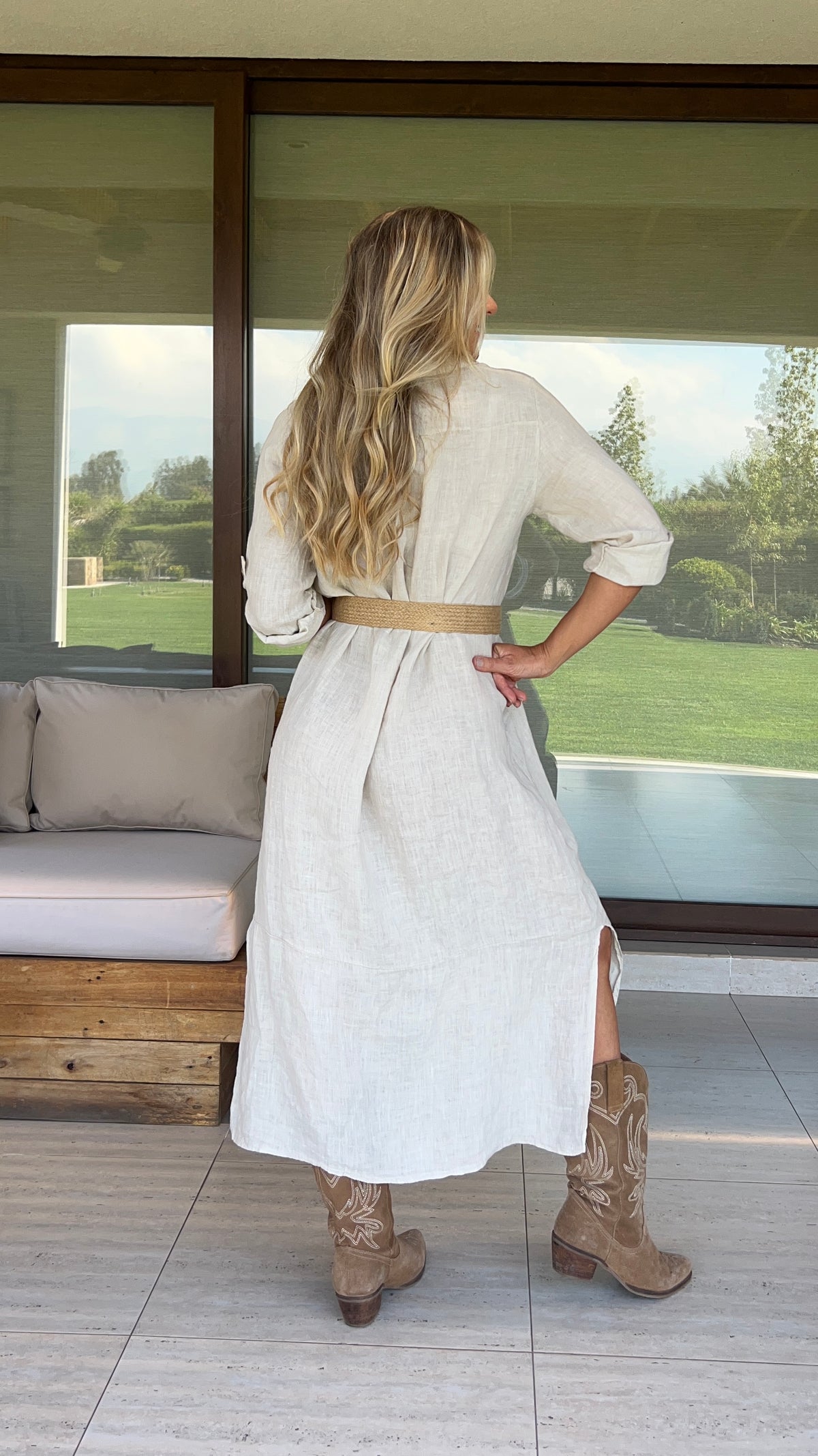 Vestido Camisola Arena