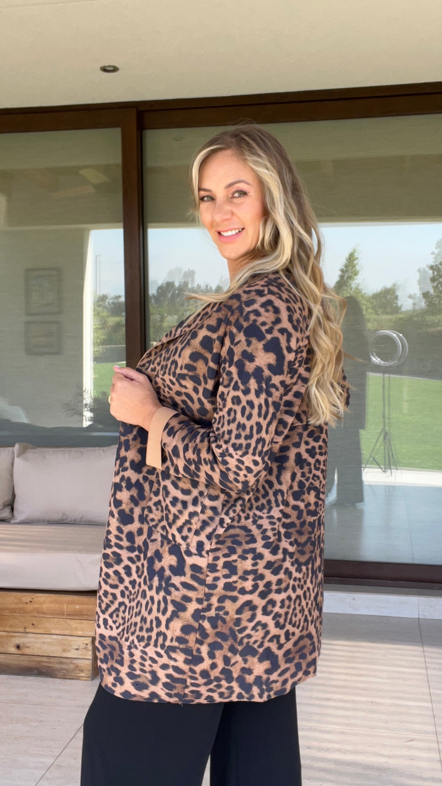 Chaleco Alexa Print