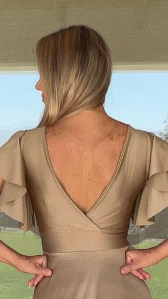 Vestido Lorenza Gold