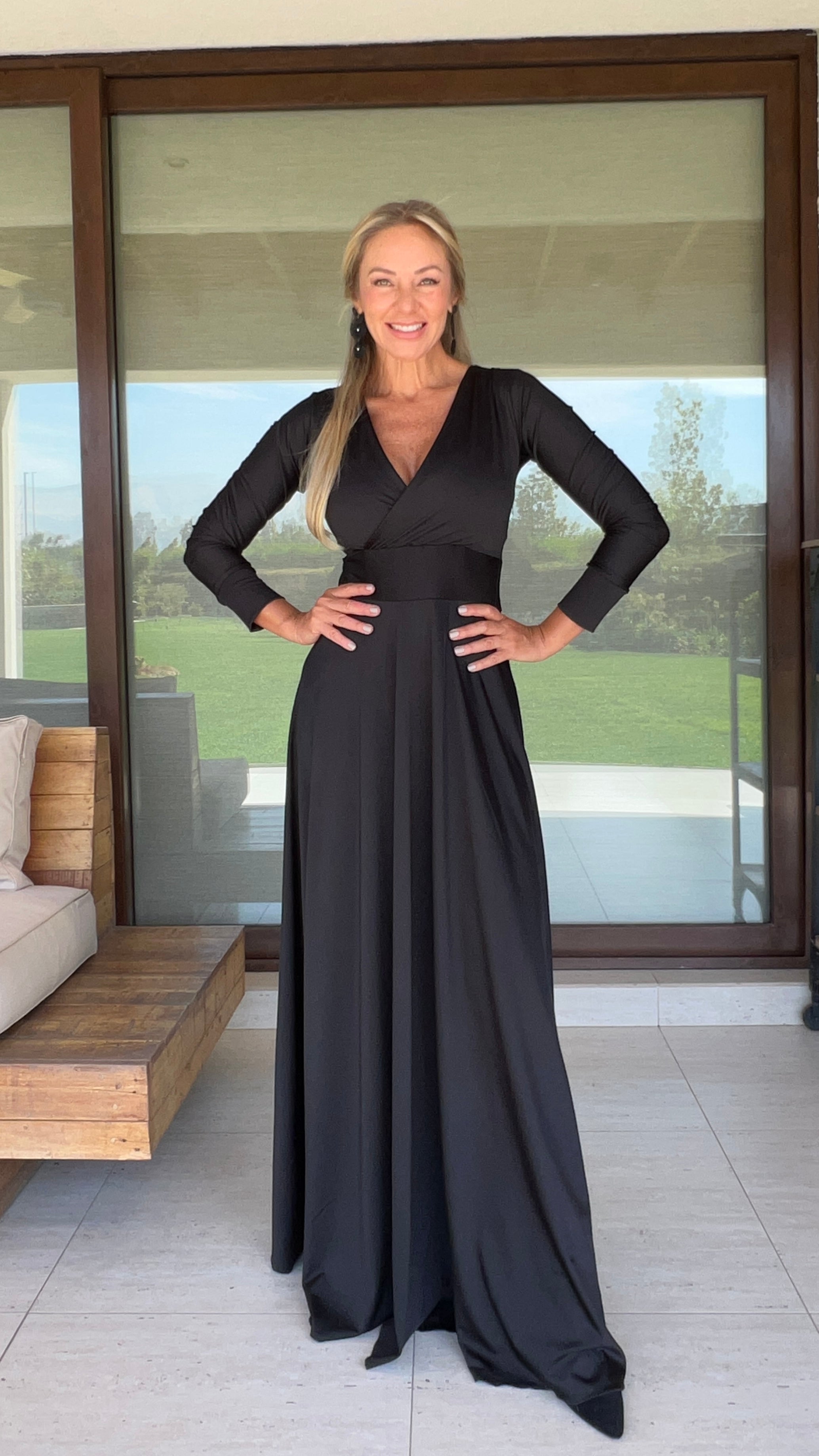 Vestido Pamela Dupont Negro