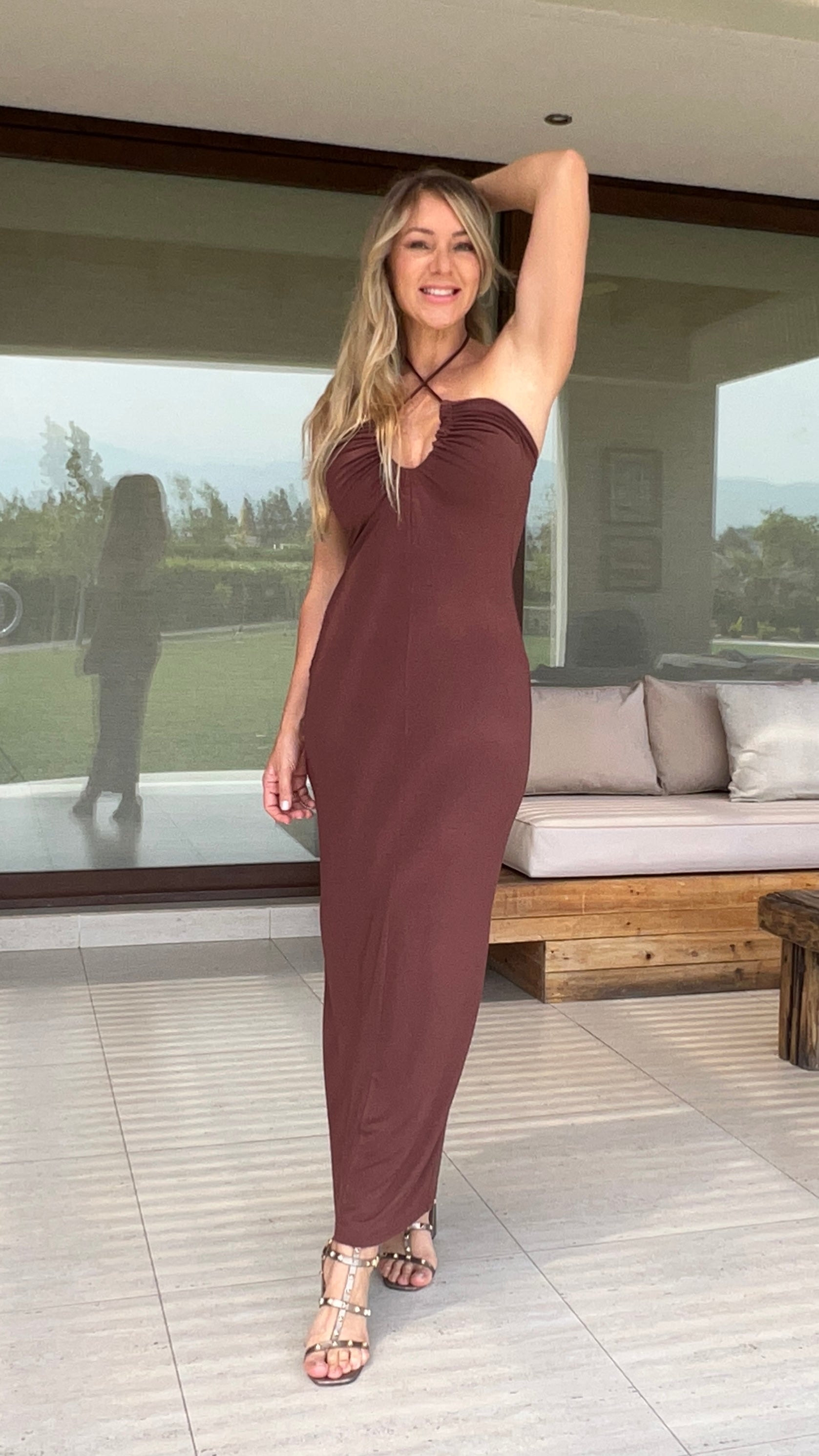 Vestido Nala Chocolate