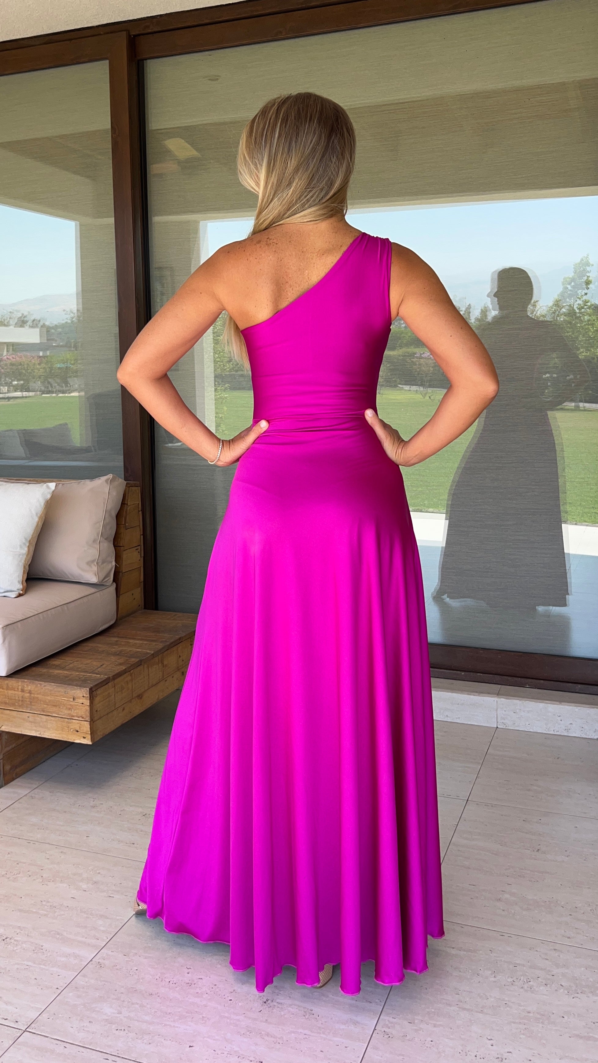 Vestido Isidora Magenta