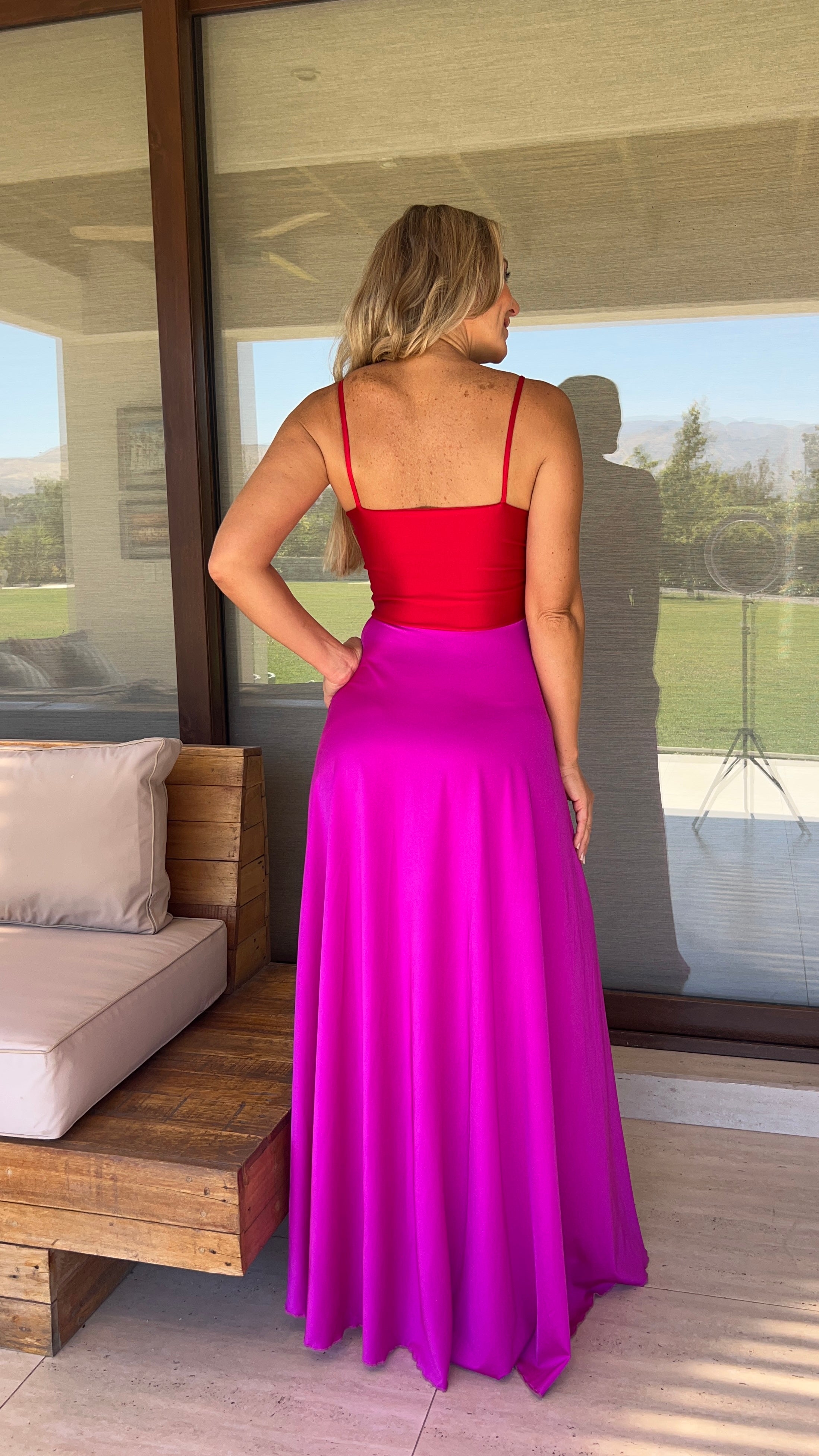 Vestido Mía Dupont Magenta / Rojo