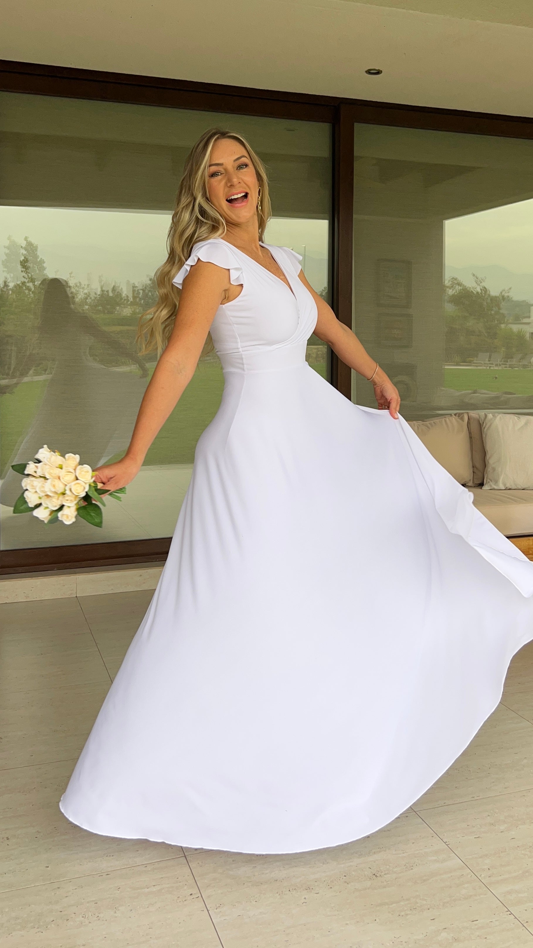 Vestido Isabella Ity Blanco