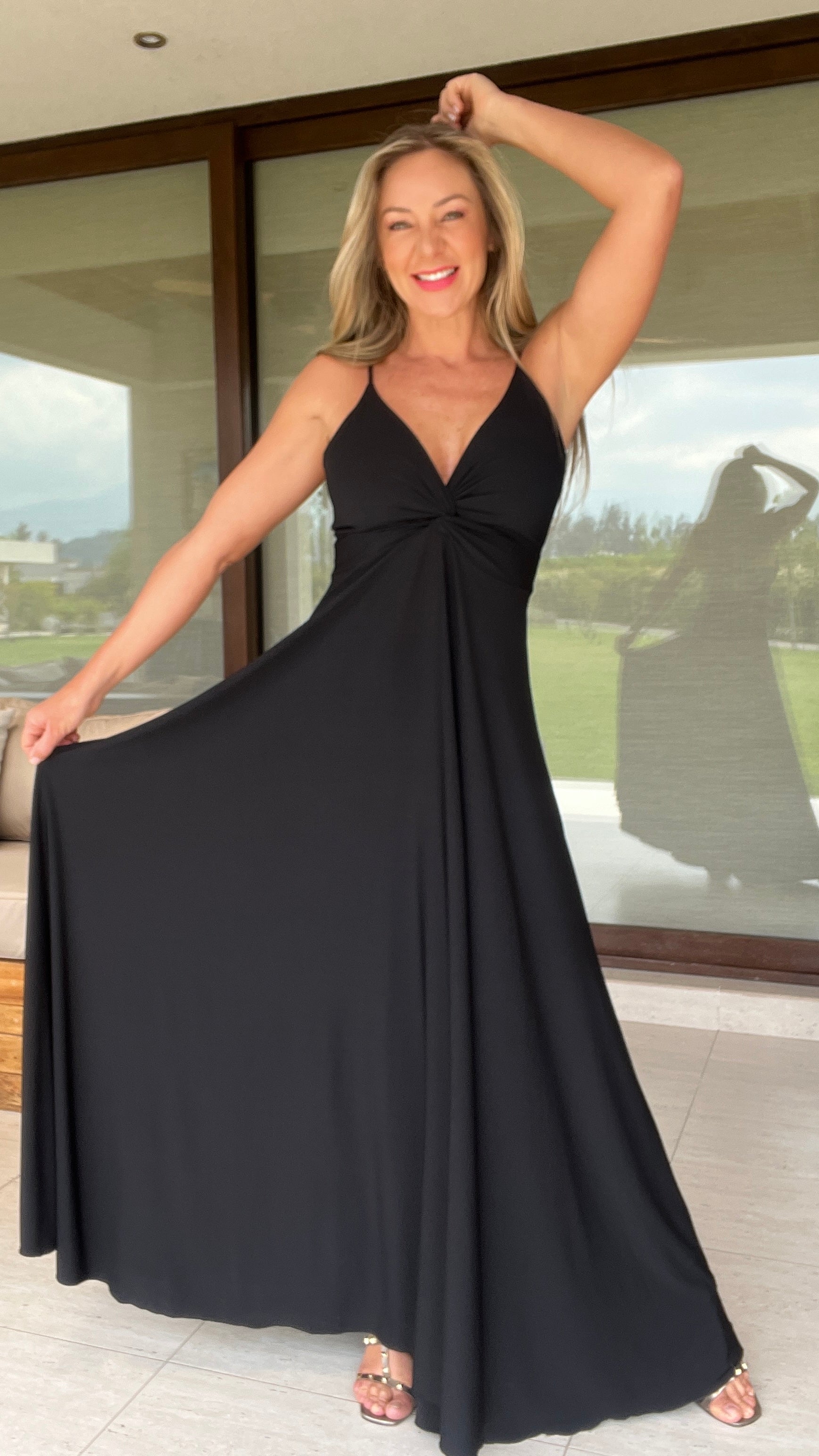 Vestido Amanda Ity Negro