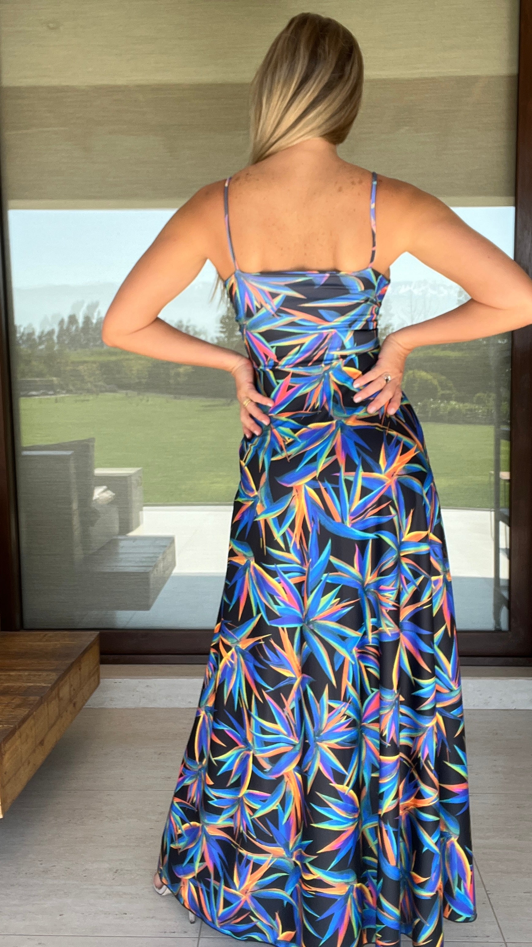 Vestido Mía Dupont Aves del Paraíso Negro