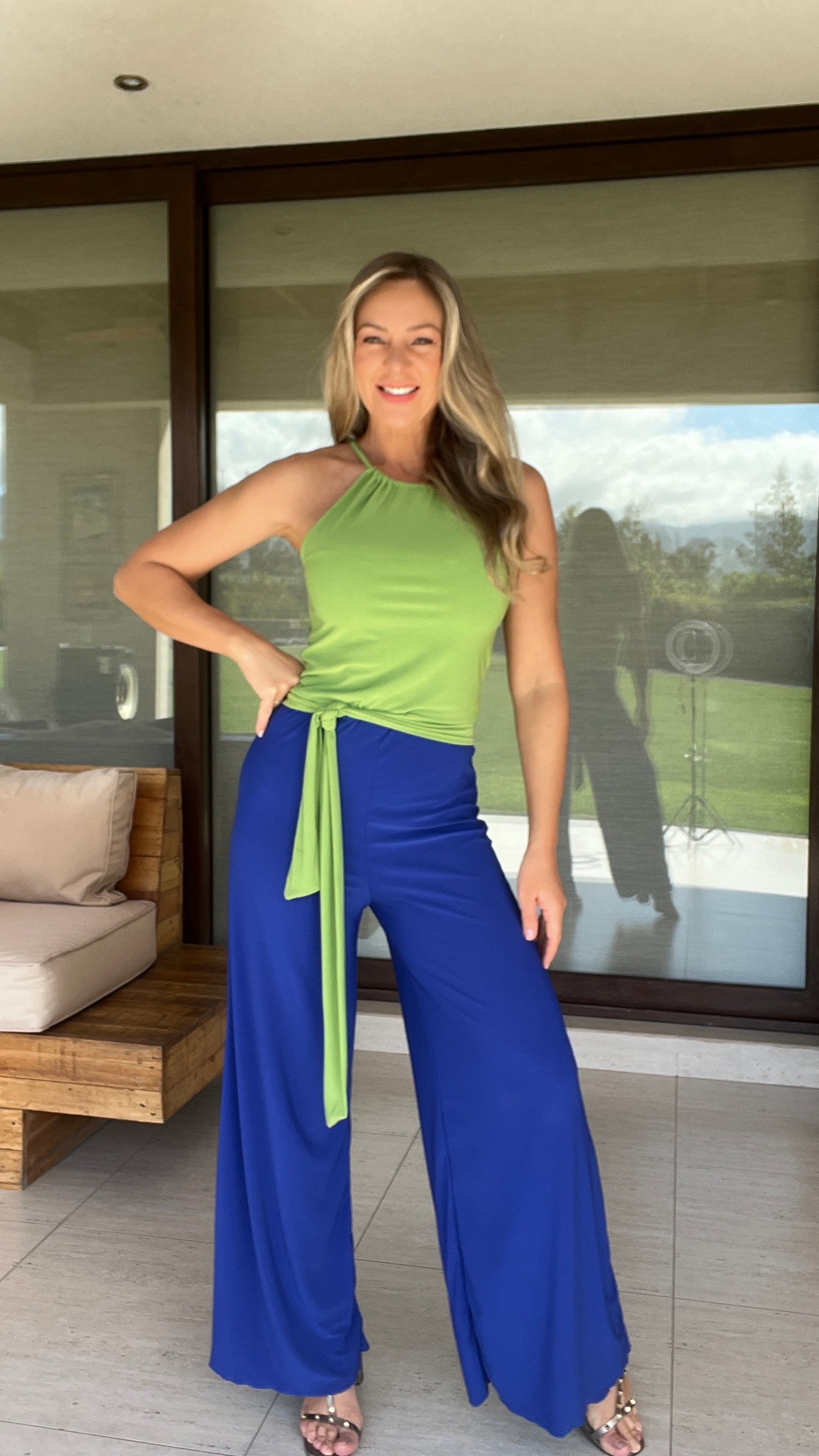 Enterito Eva Verde/Azul