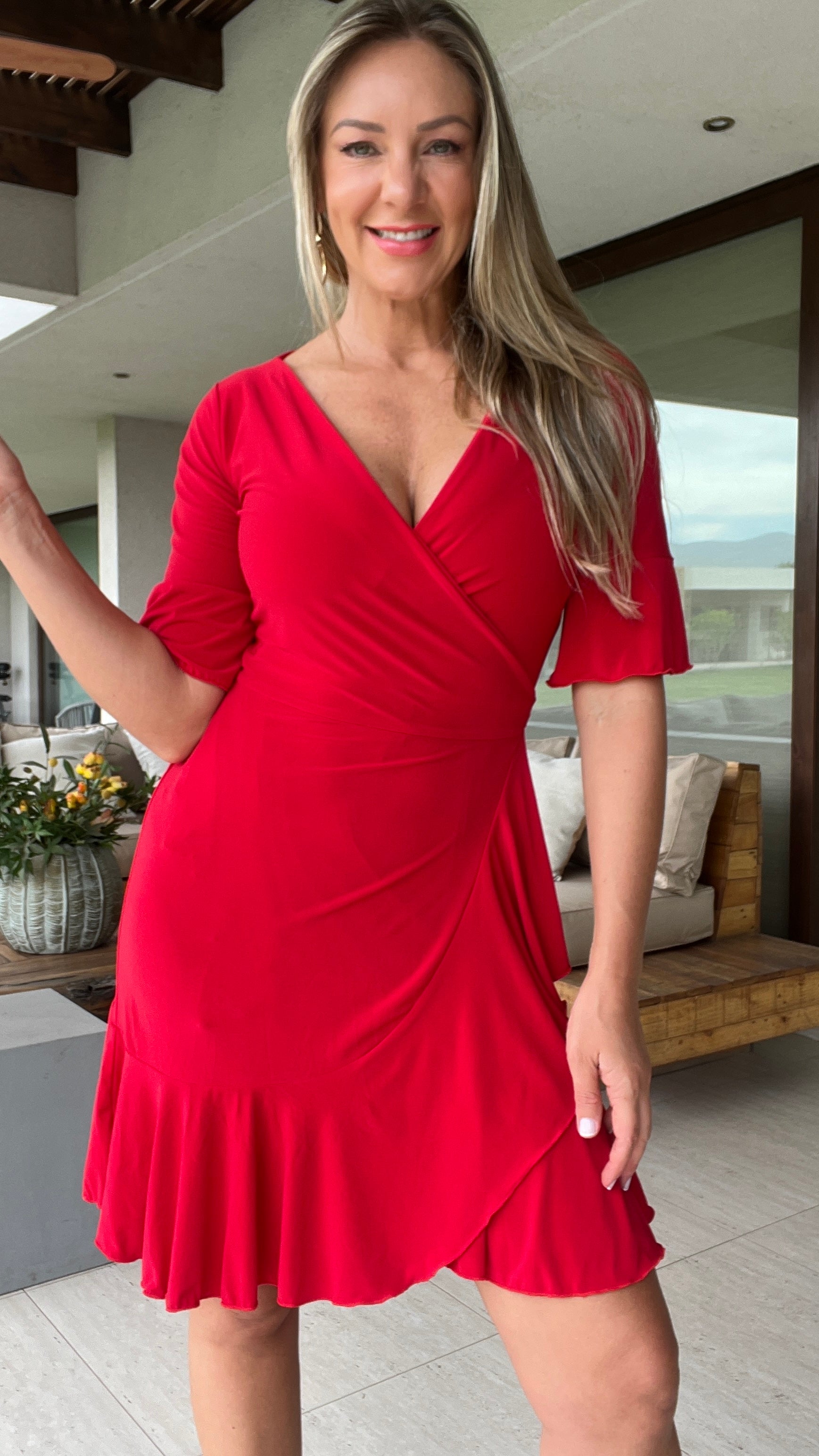 Vestido MILA Rojo