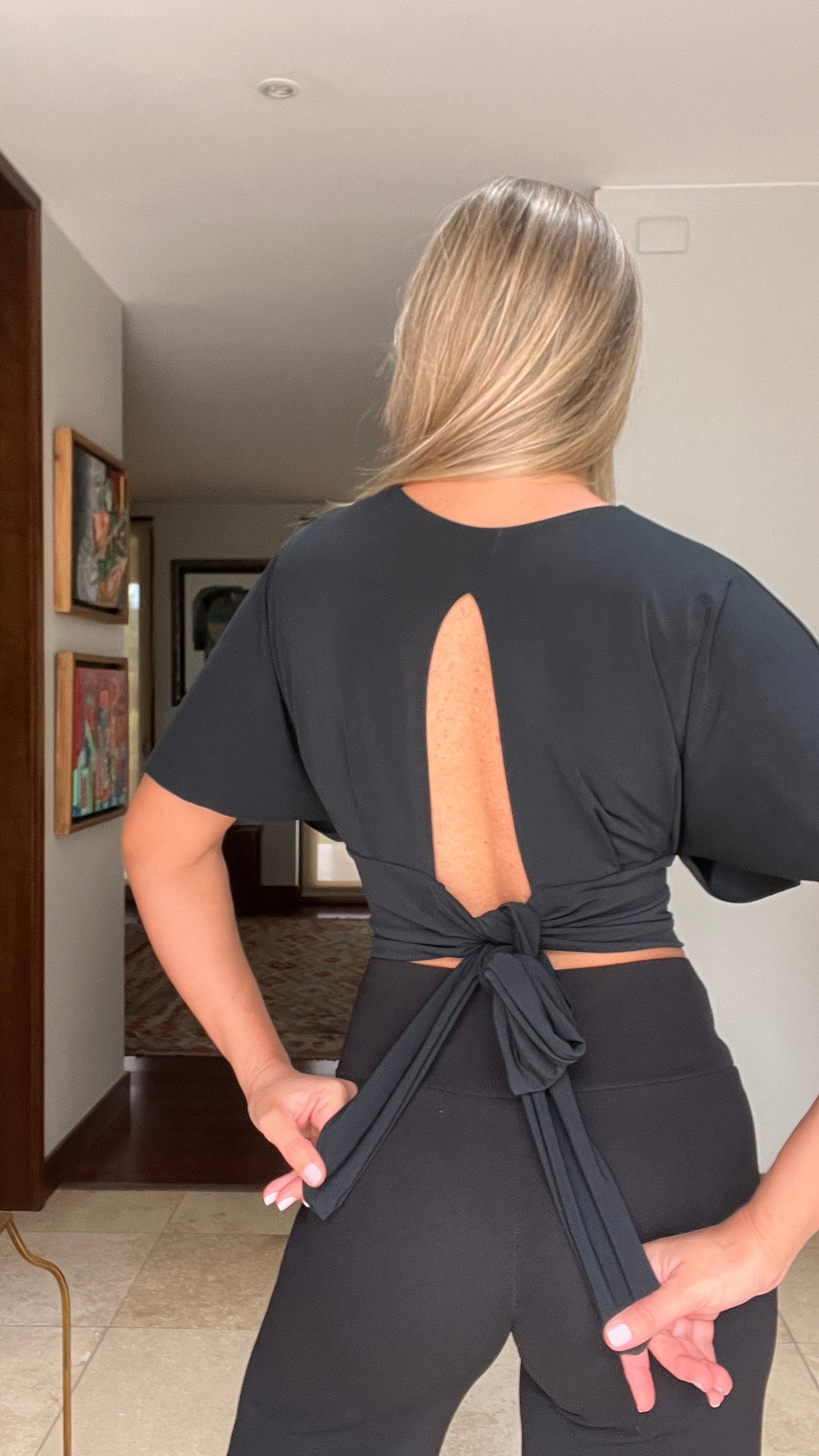 Top Julia Negro| Top manga murcielago negro| amoramar.cl 8