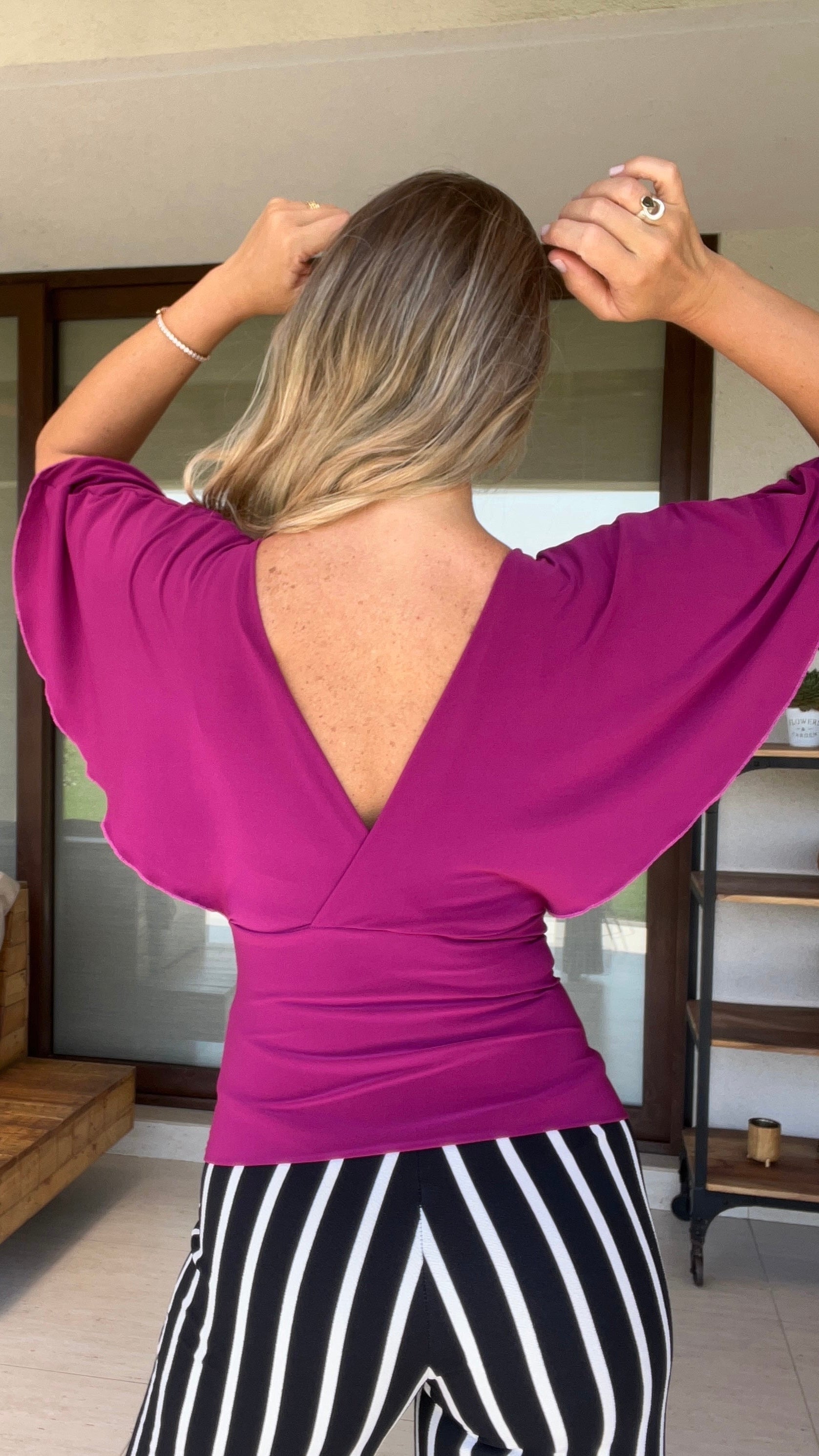 Top Manga de Ángel Magenta | Top Magenta | Top Manga Murciélago | Amoramar.cl 1