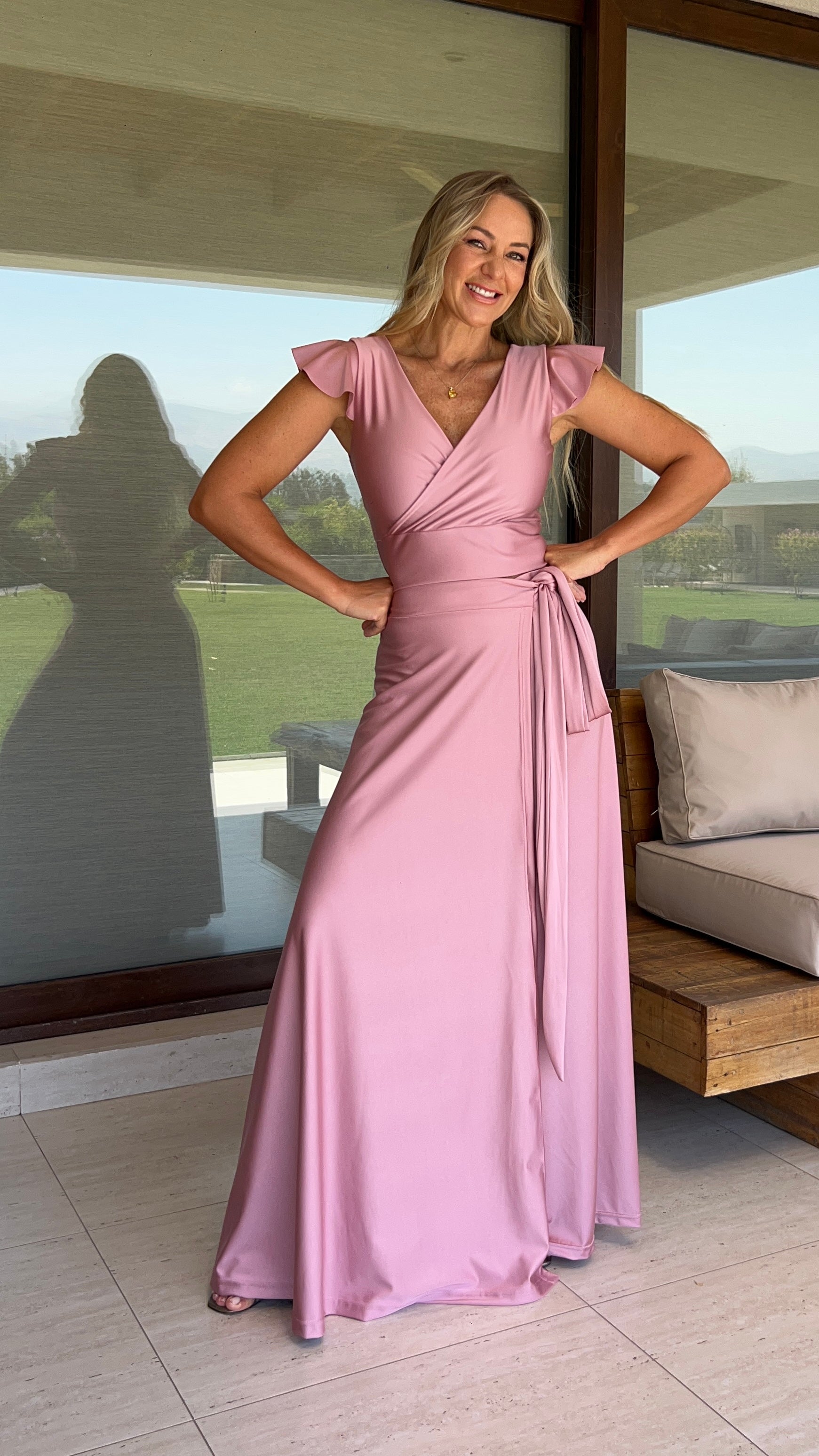 Falda Envolvente Dupont Palo Rosa