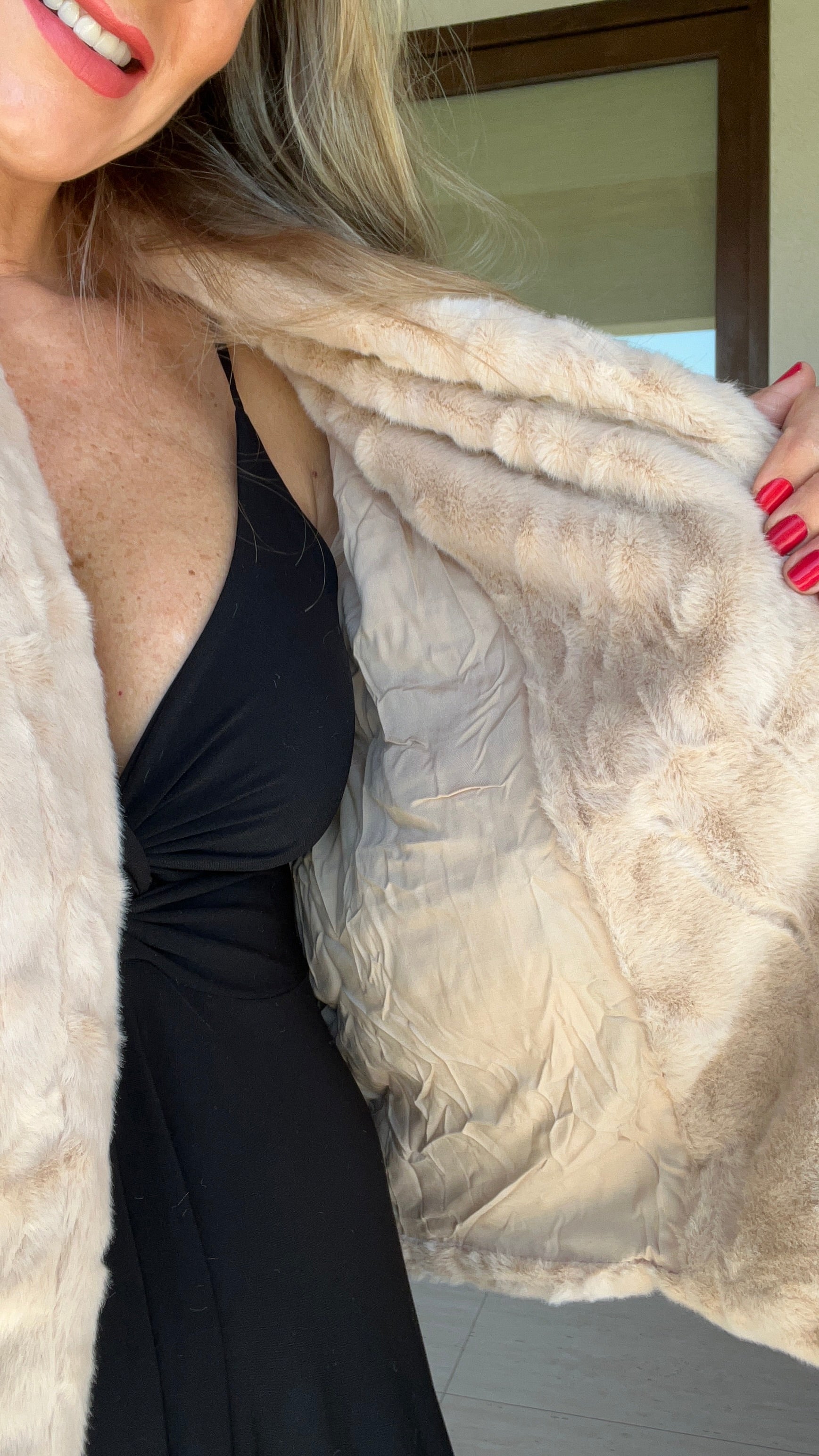 Abrigo Filippa Nude