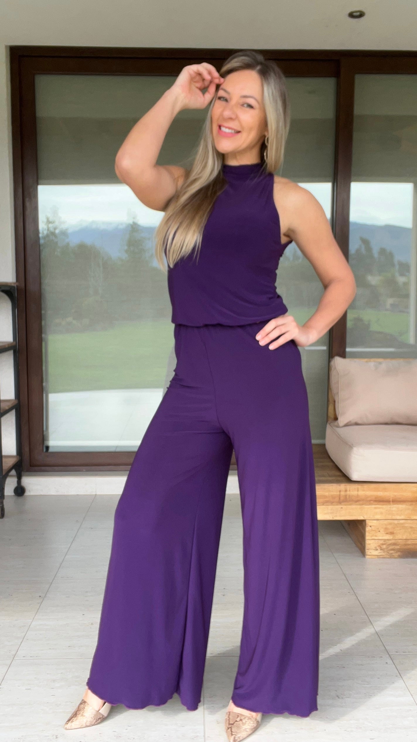 Enterito Halter Morado