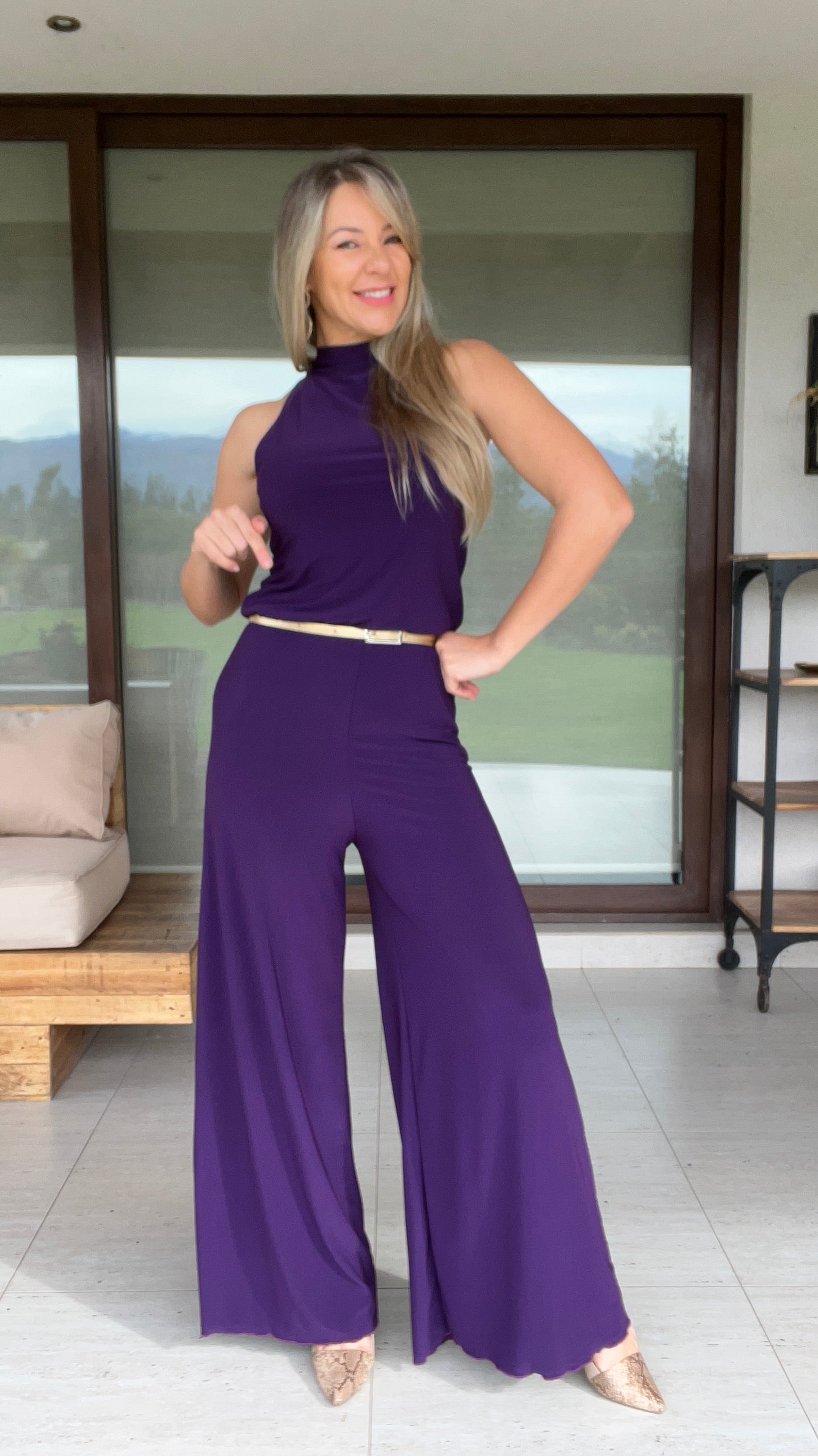 Enterito Halter Morado