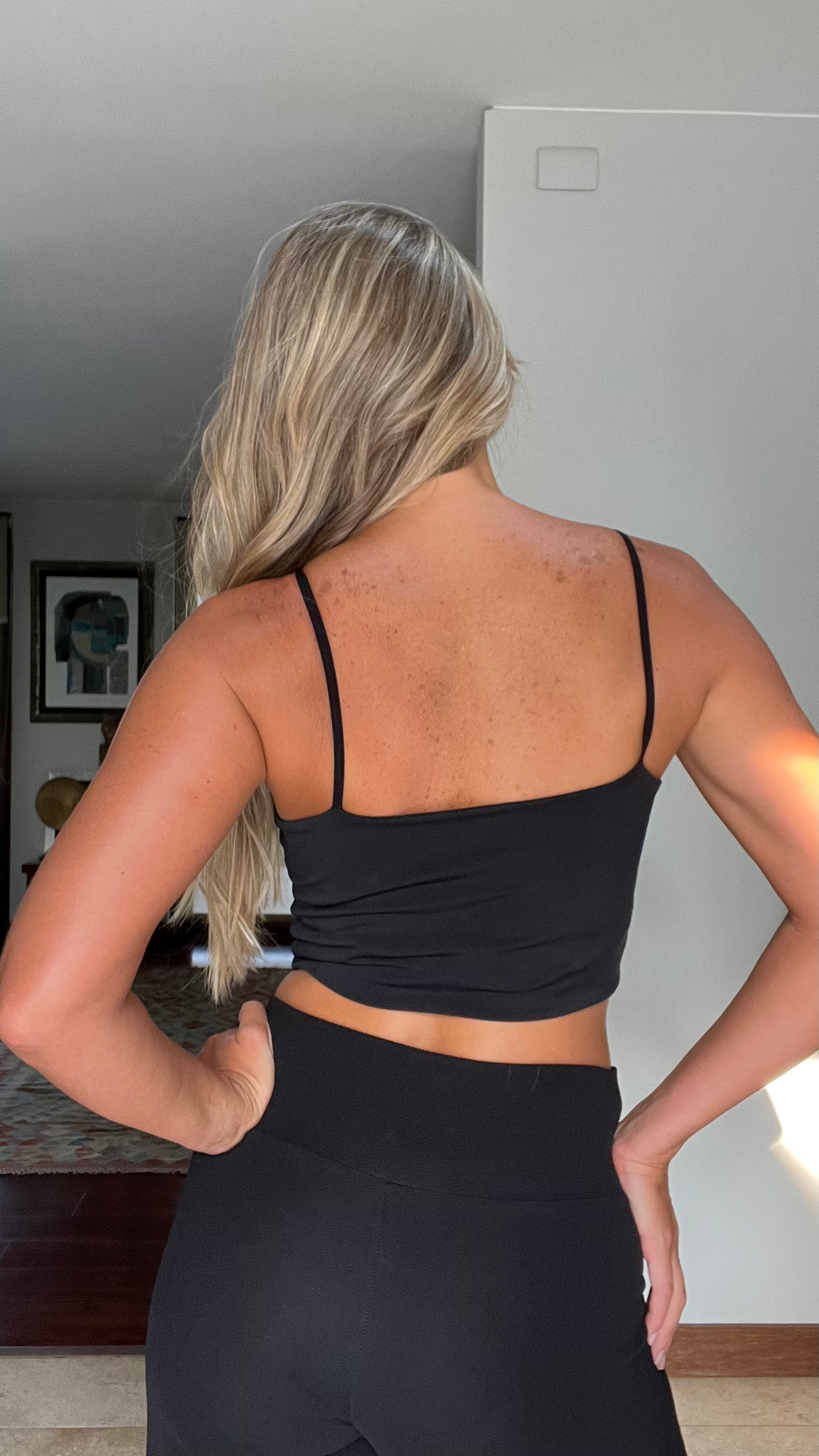Crop Top Paula Negro