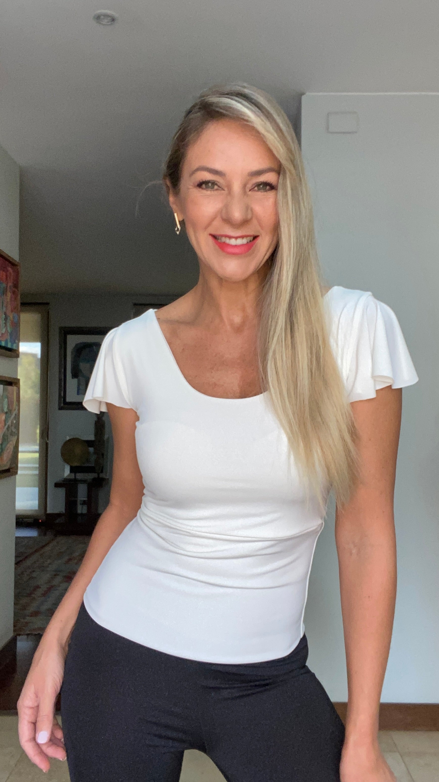 Top Mediano Doble Postura Ity Blanco