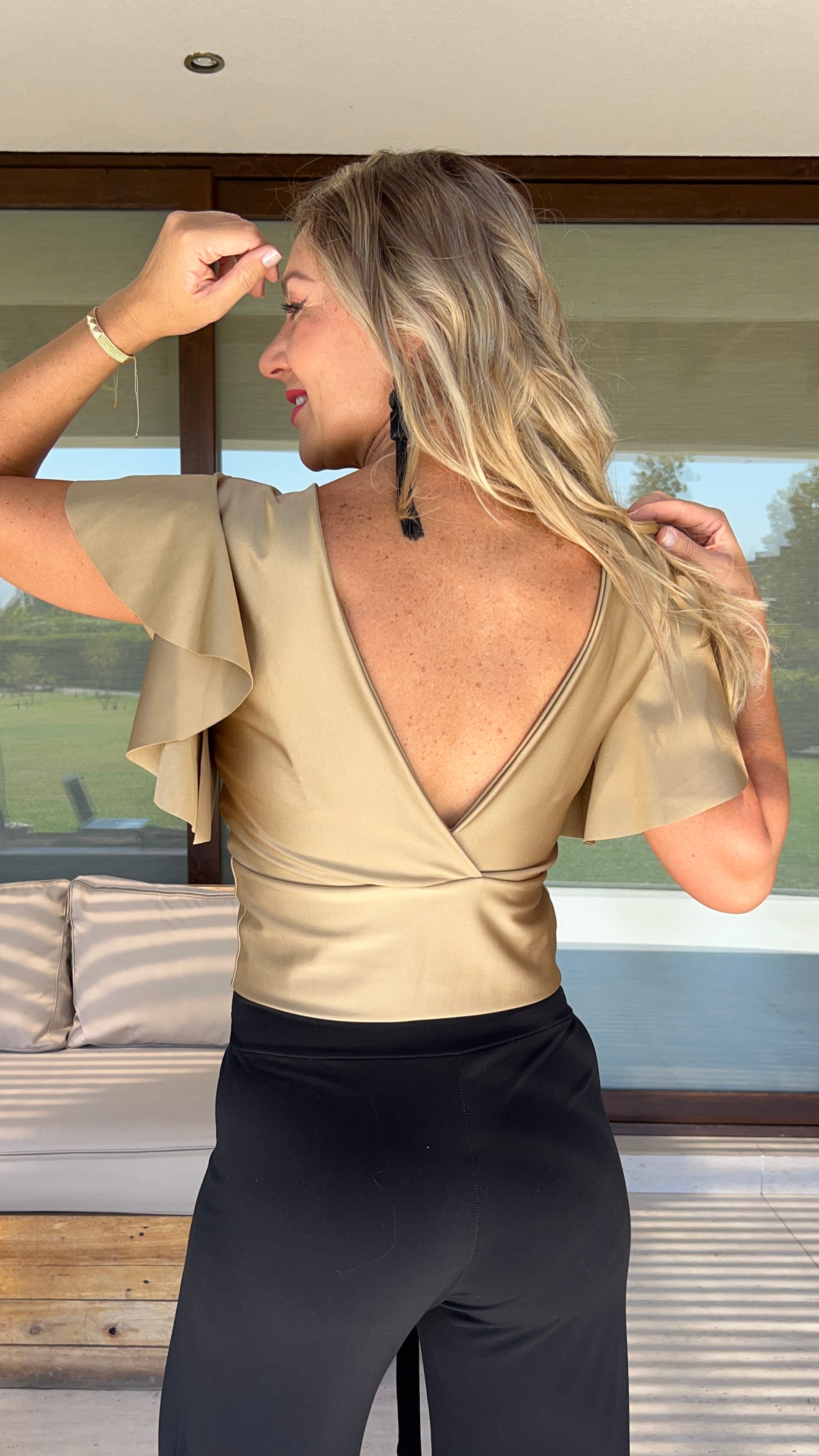 Crop Top Elisa Gold