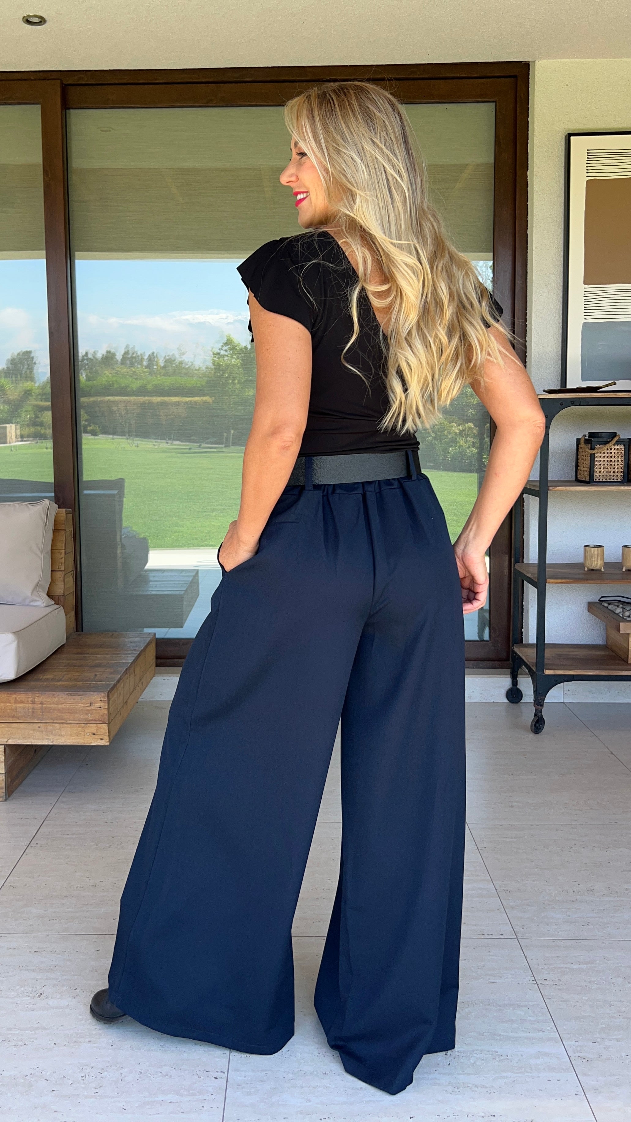 Pantalón Sastre Azul Marino