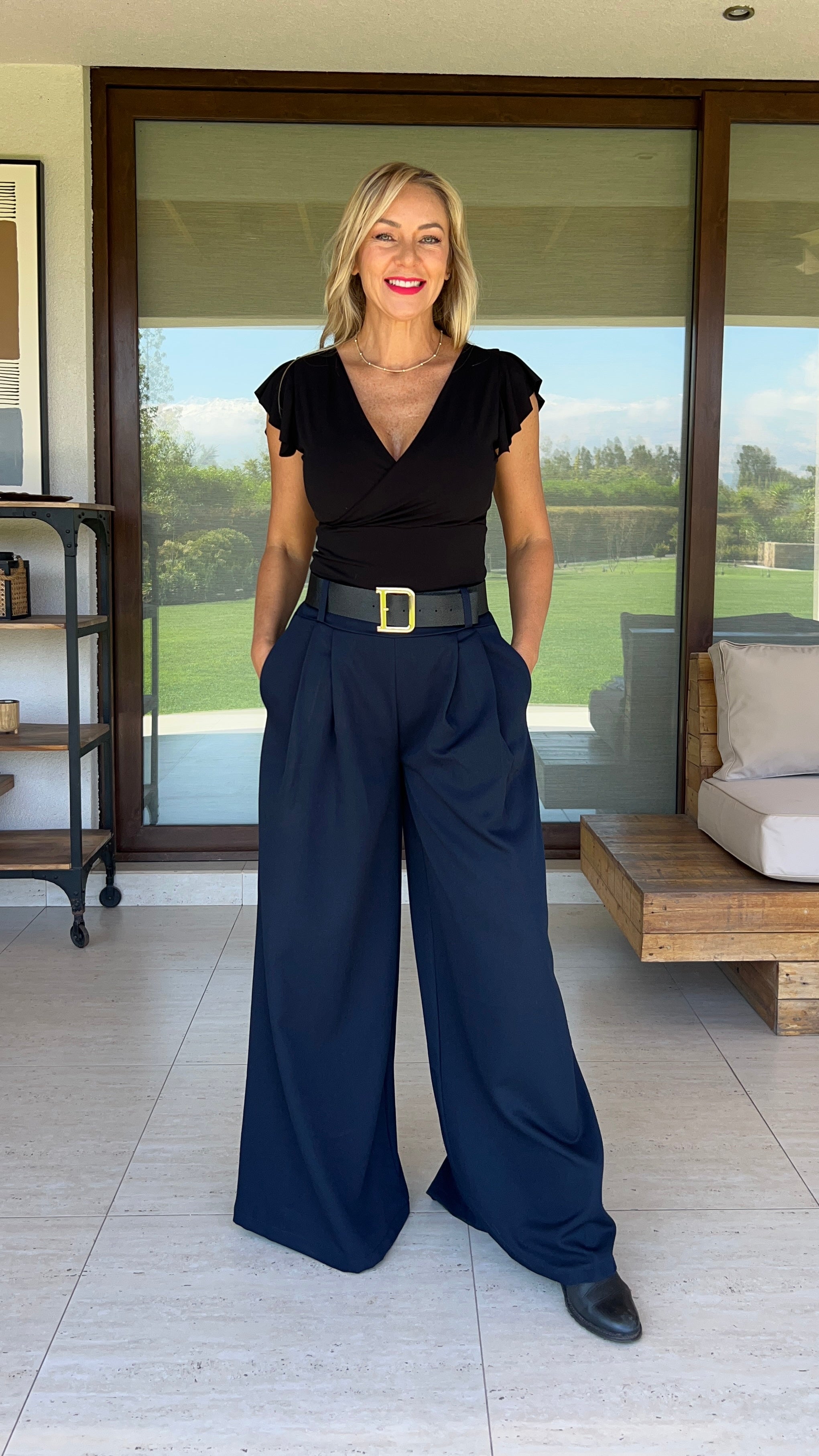 Pantalón Sastre Azul Marino