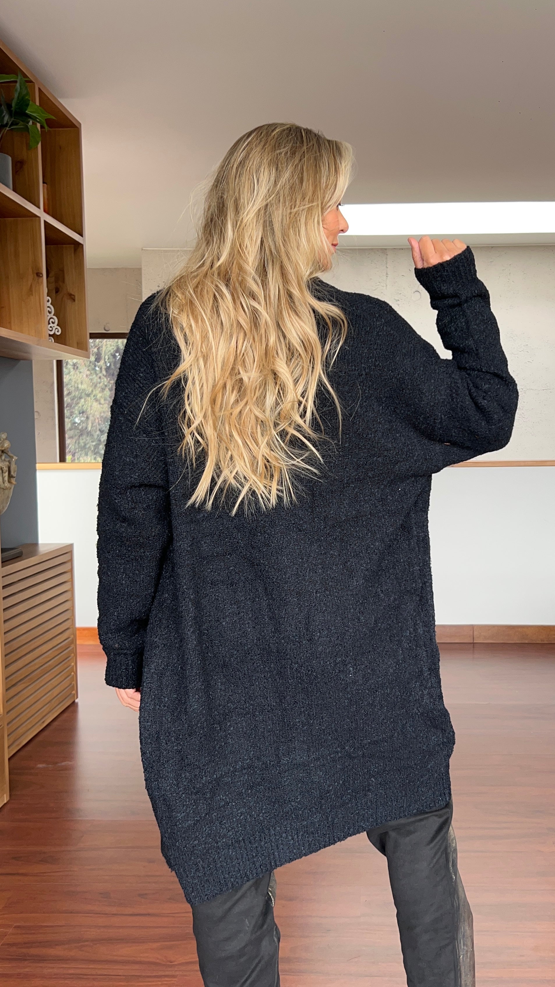 Cardigan Pini Negro