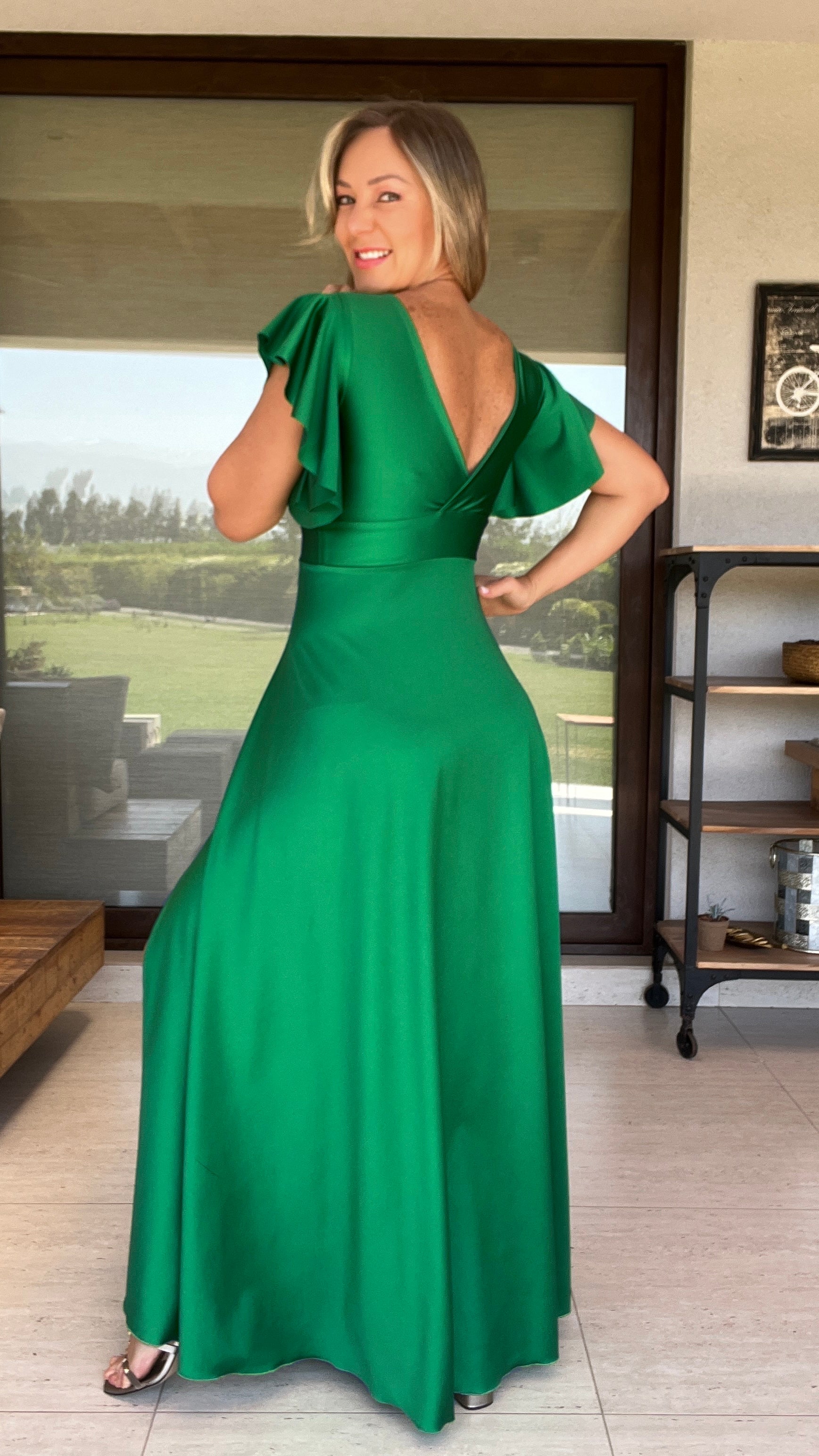 Vestido Lorenza Dupont Verde