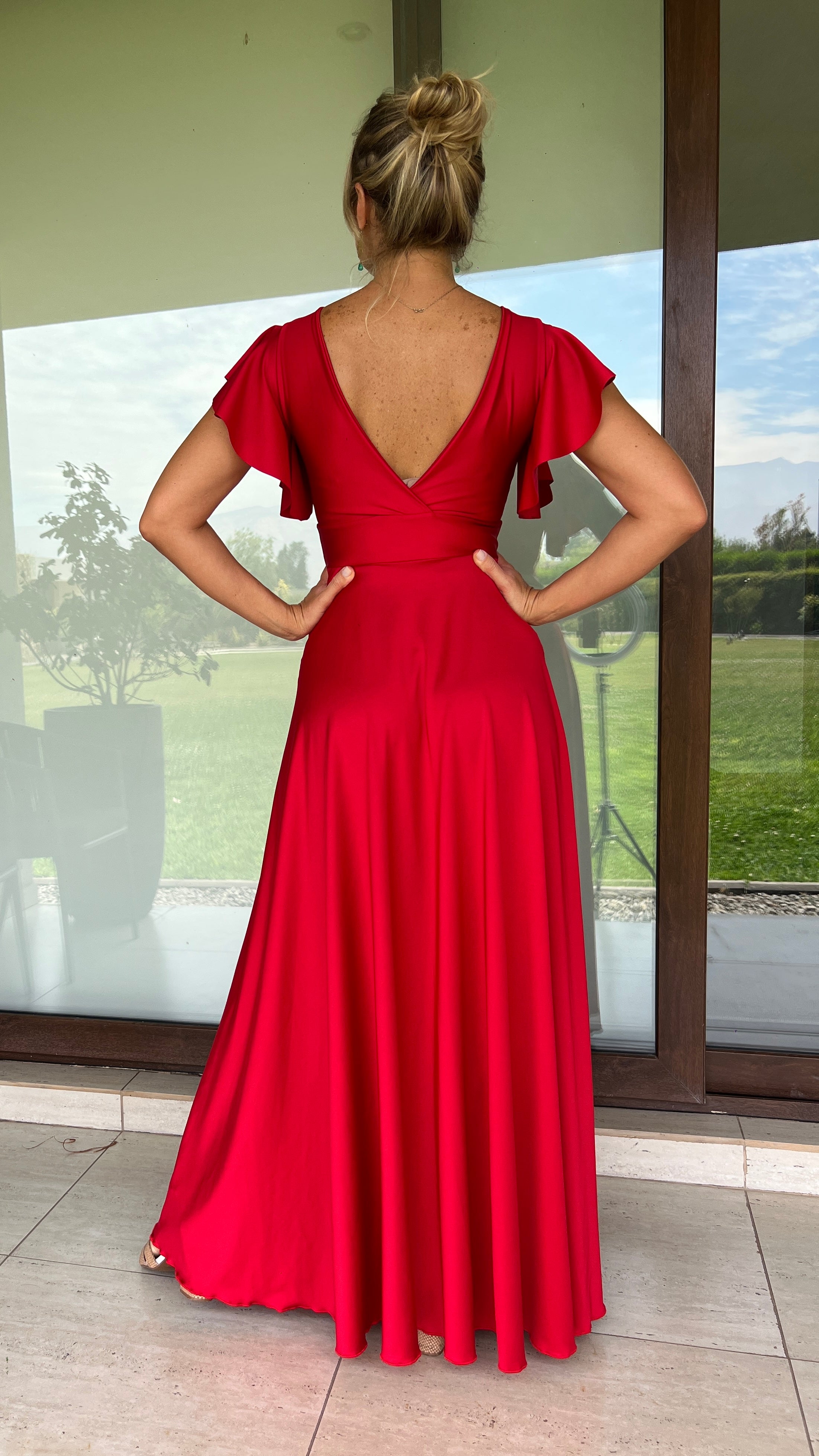 Vestido Lorenza Rojo