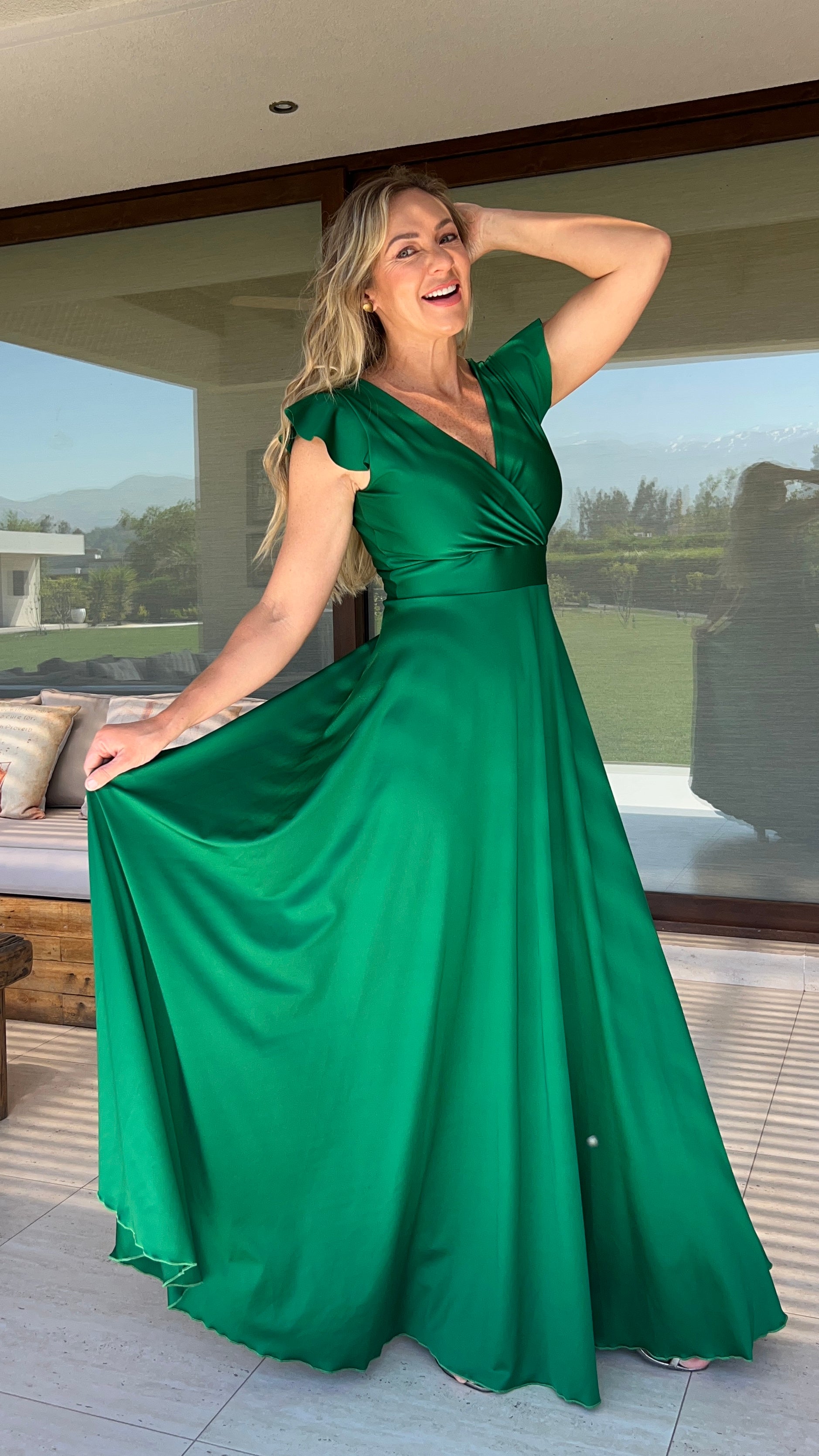 Vestido Isabella Dupont Verde
