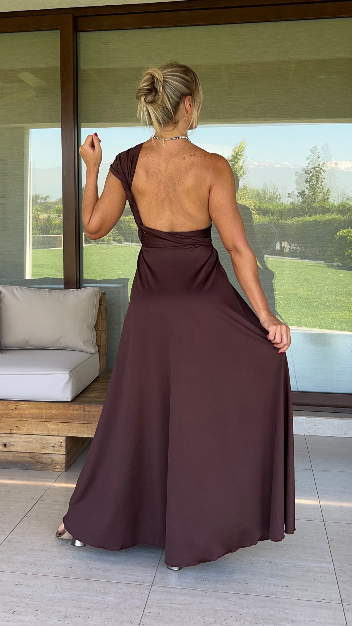 Vestido Elena Chocolate