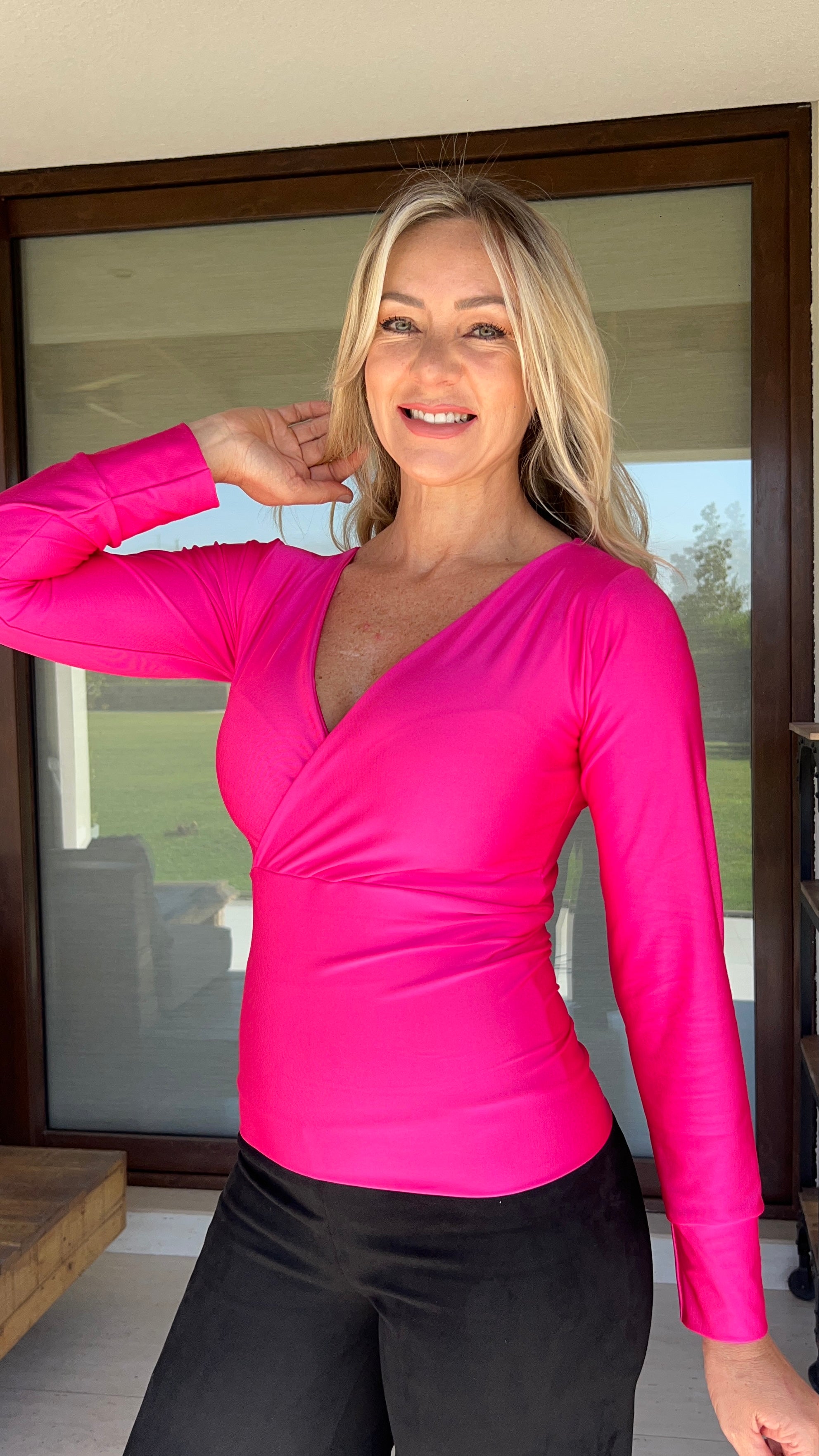 Top Luciana Dupont Fucsia