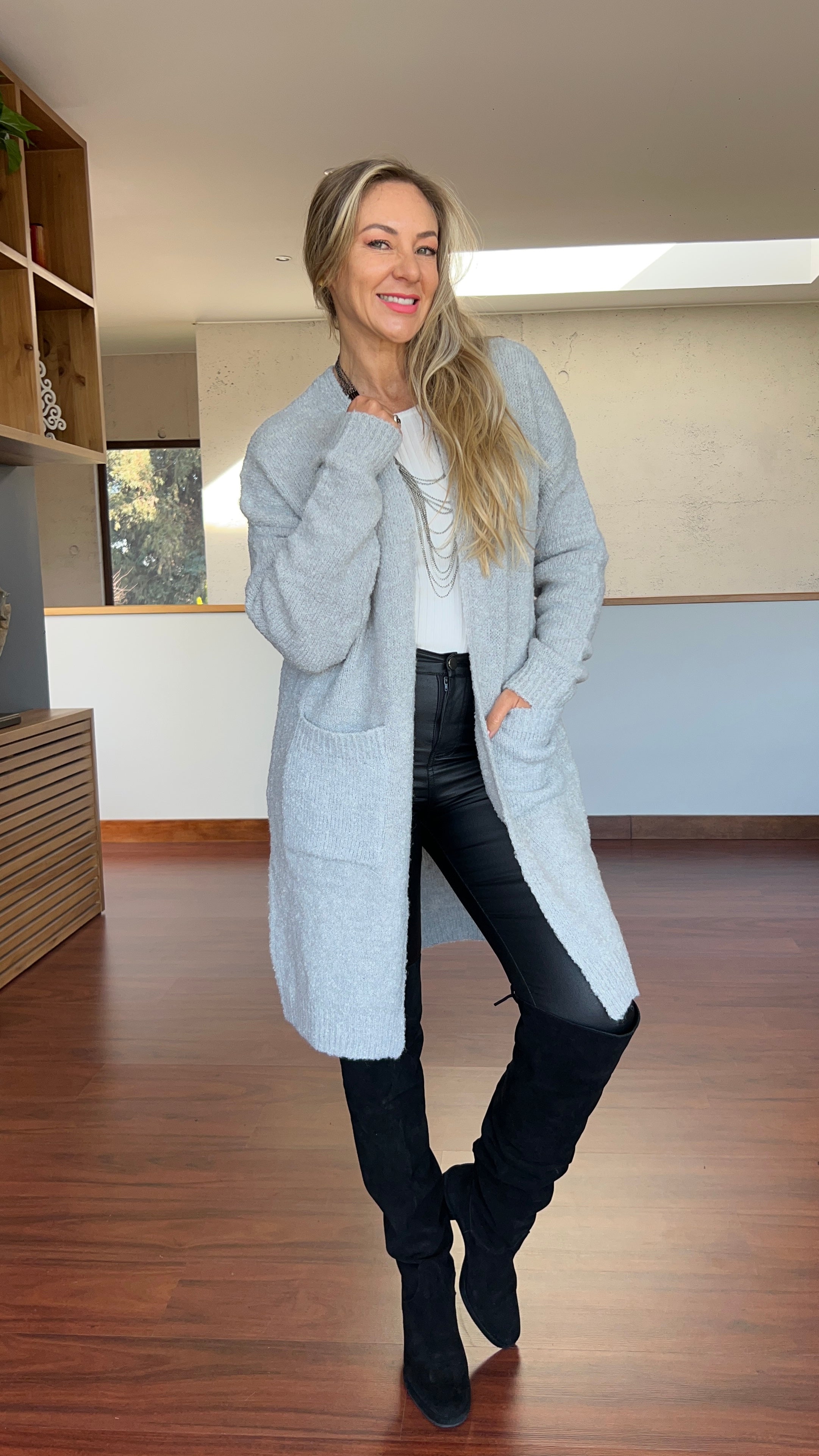 Cardigan Pini Gris