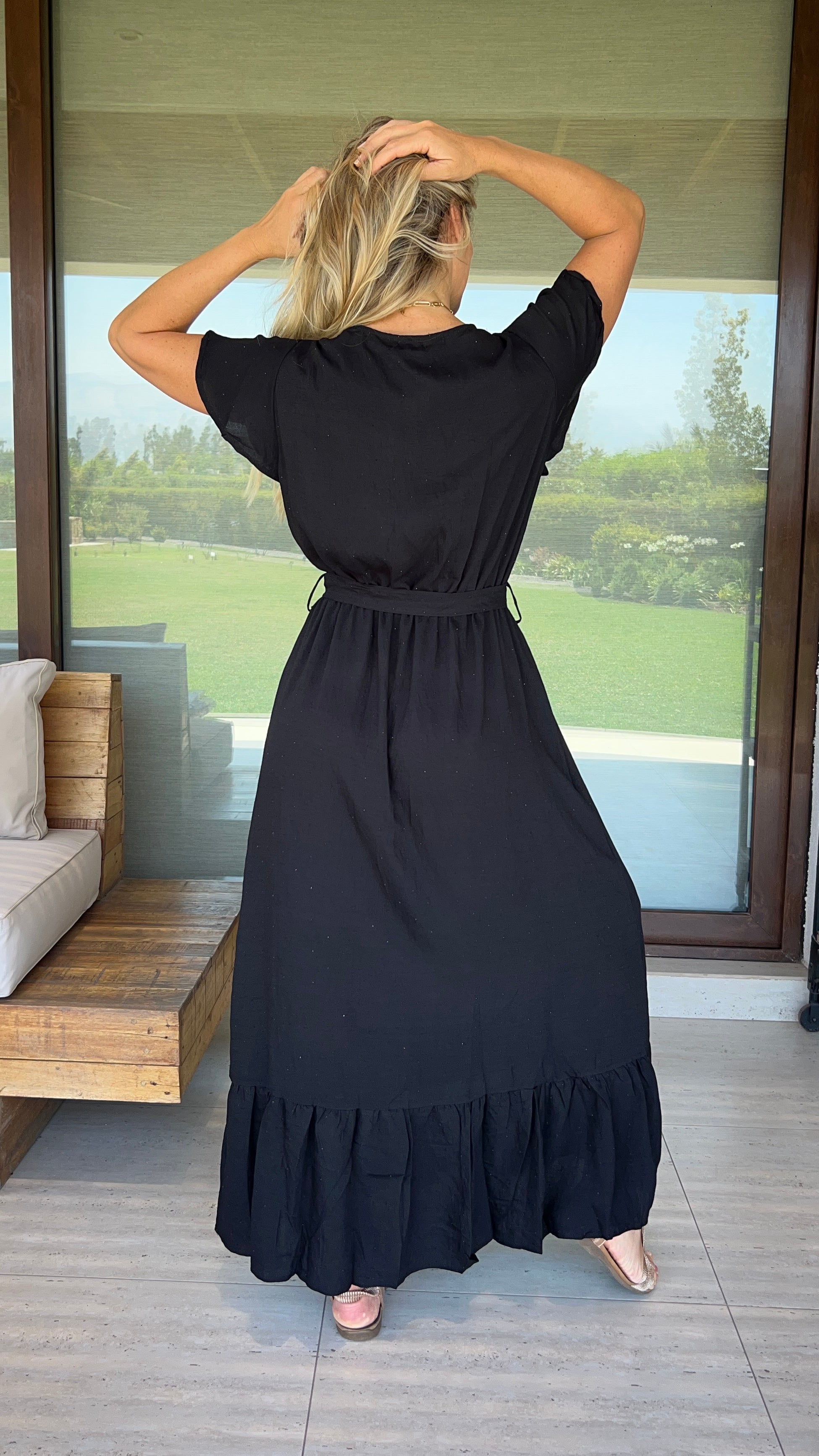 Vestido Magnolia Negro