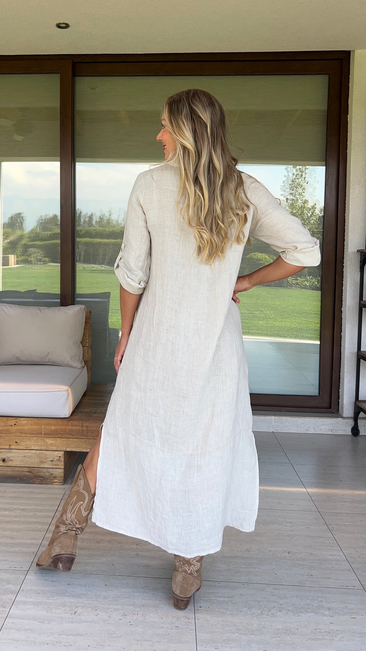 Vestido Camisola Arena