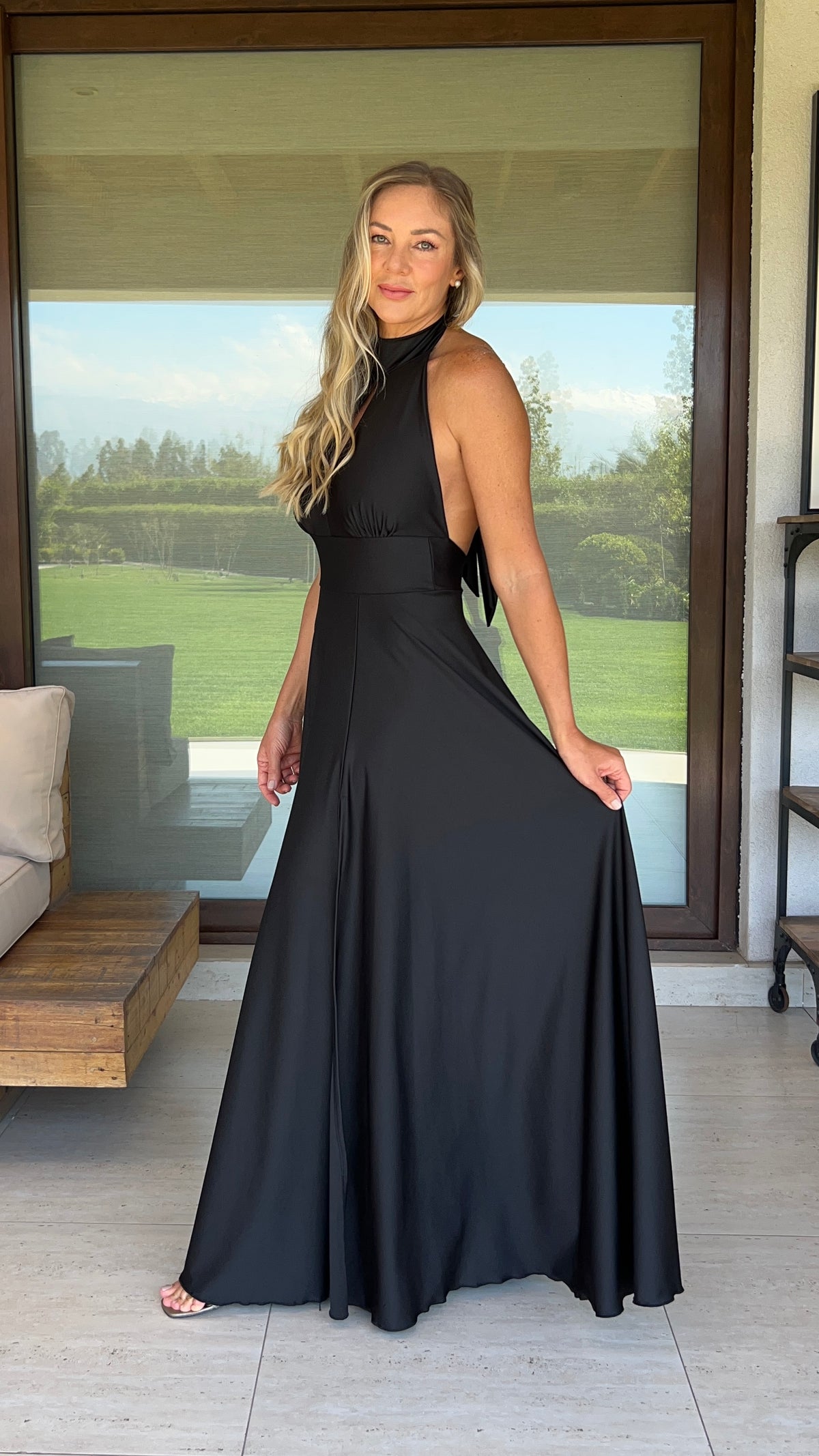 Vestido Silvia Negro