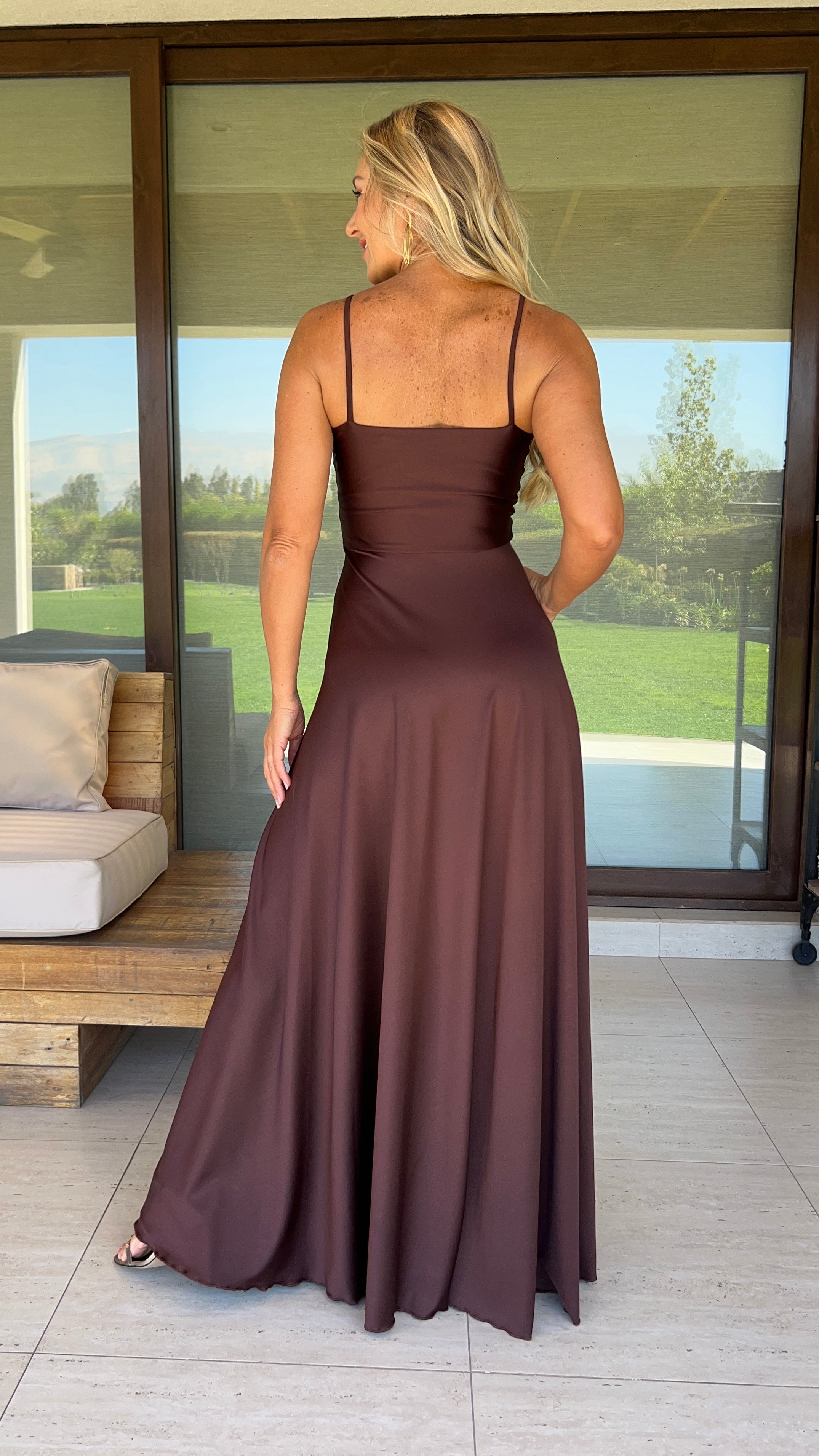 Vestido Mía Dupont Chocolate