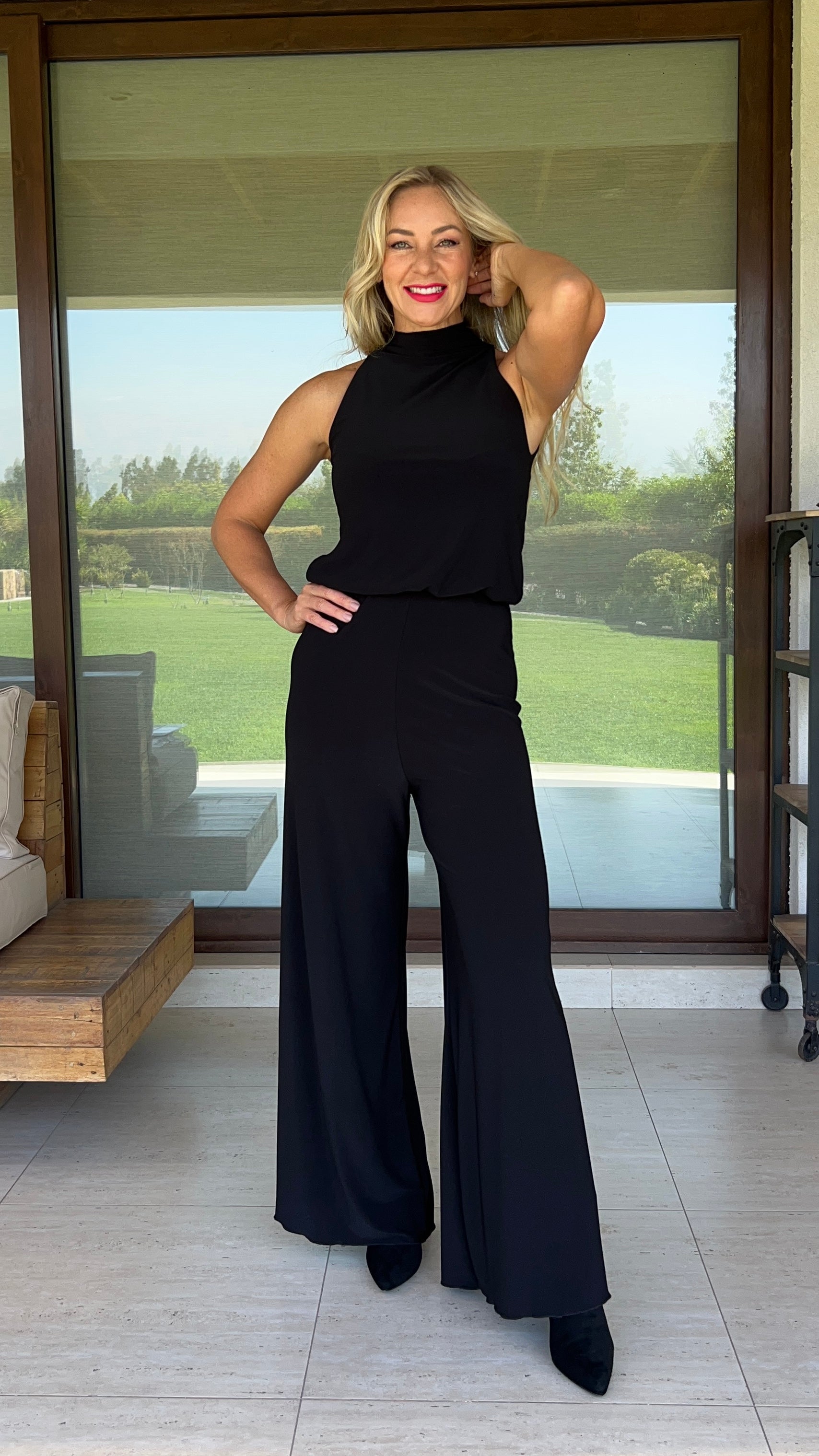 Enterito Halter Negro