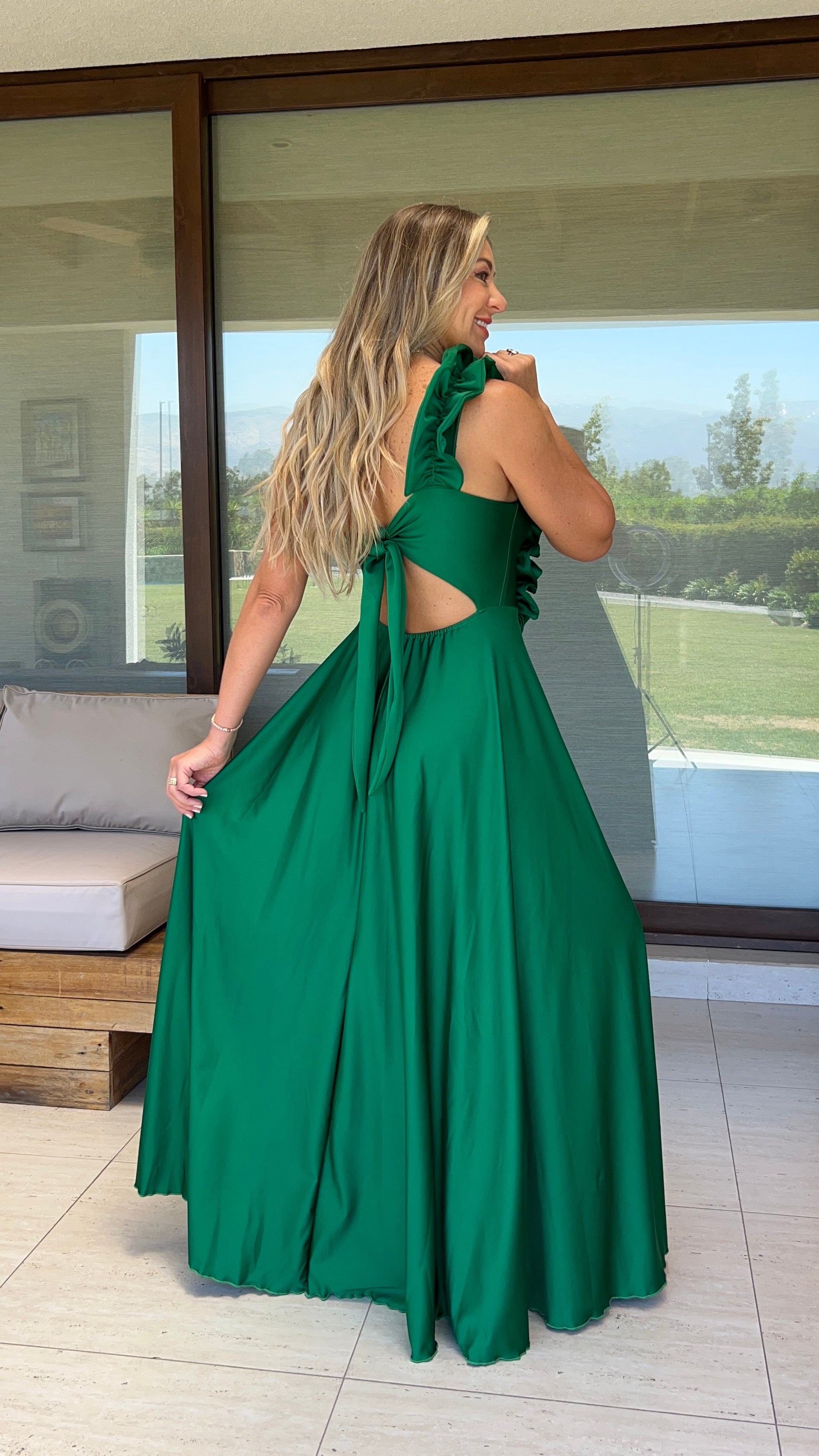 Vestido Camila Verde