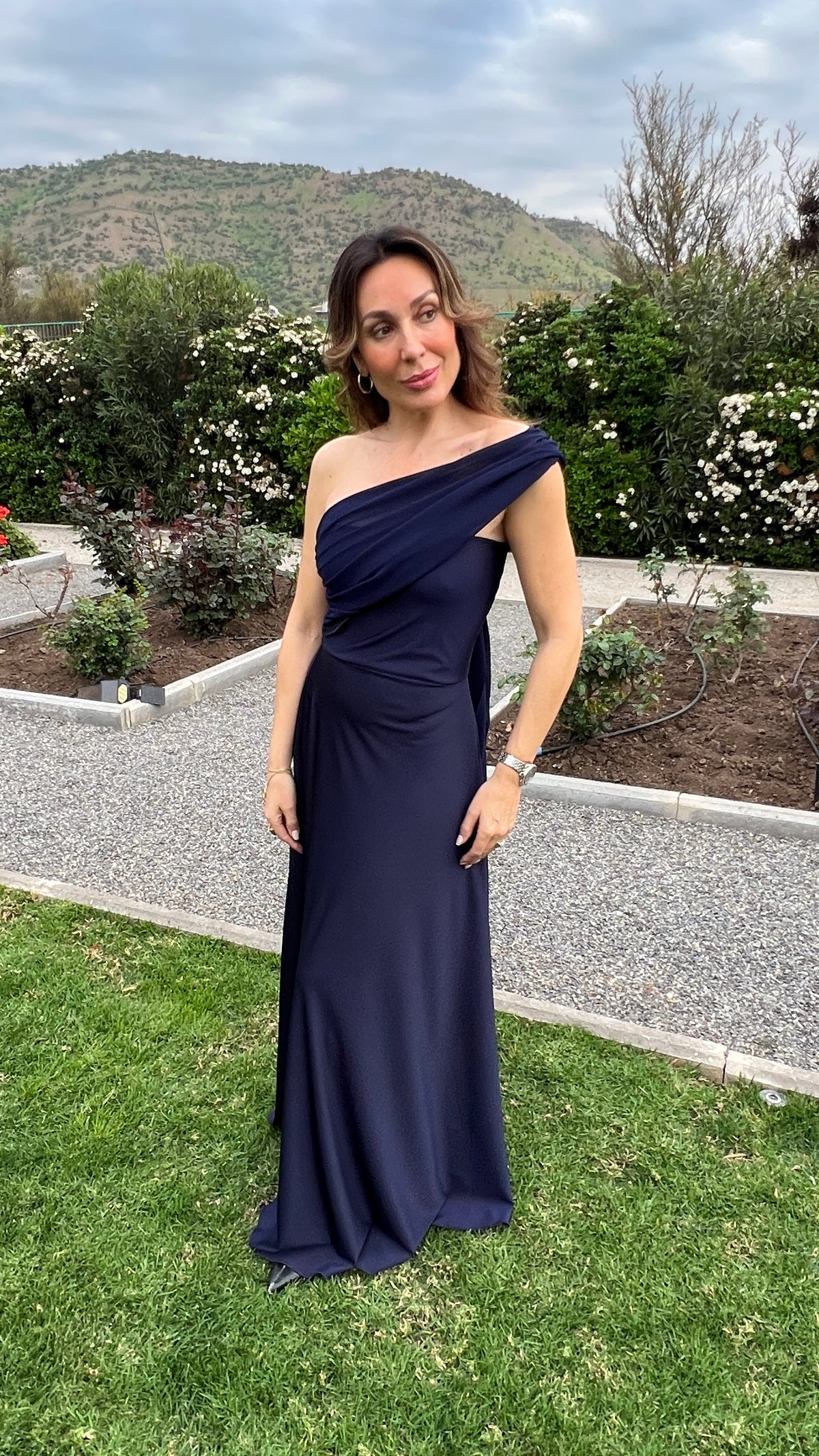 Vestido Victoria Azul Marino